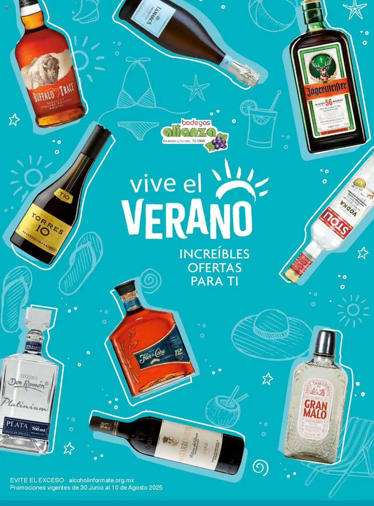 Nuevas ofertas de Bodegas Alianza válidas en toda la República Mexicana desde el 01.07.2025. ¡Encuentra las mejores ofertas en Bodegas Alianza catálogo Cava Morada! | Página: 40 | Productos: Tequila, Vodka