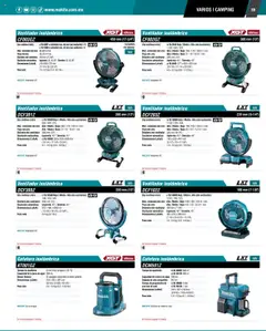Vista previa de Makita - Catálogo, nuevo folleto de la tienda, válido en México a partir del 04.09.2025 | Página: 89