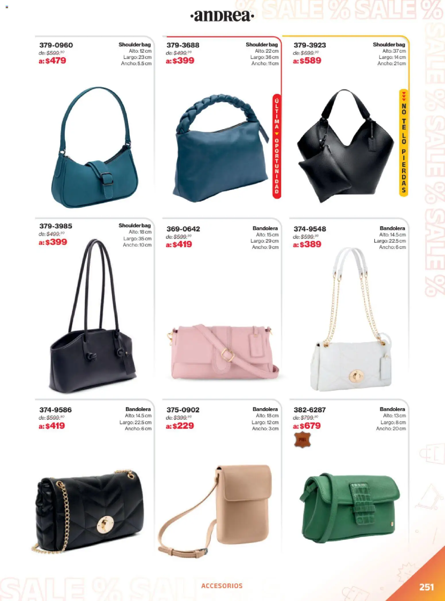 Nuevas ofertas de Andrea válidas en toda la República Mexicana desde el 21.12.2025. ¡Encuentra las mejores ofertas en Andrea catálogo Outlet! | Página: 251