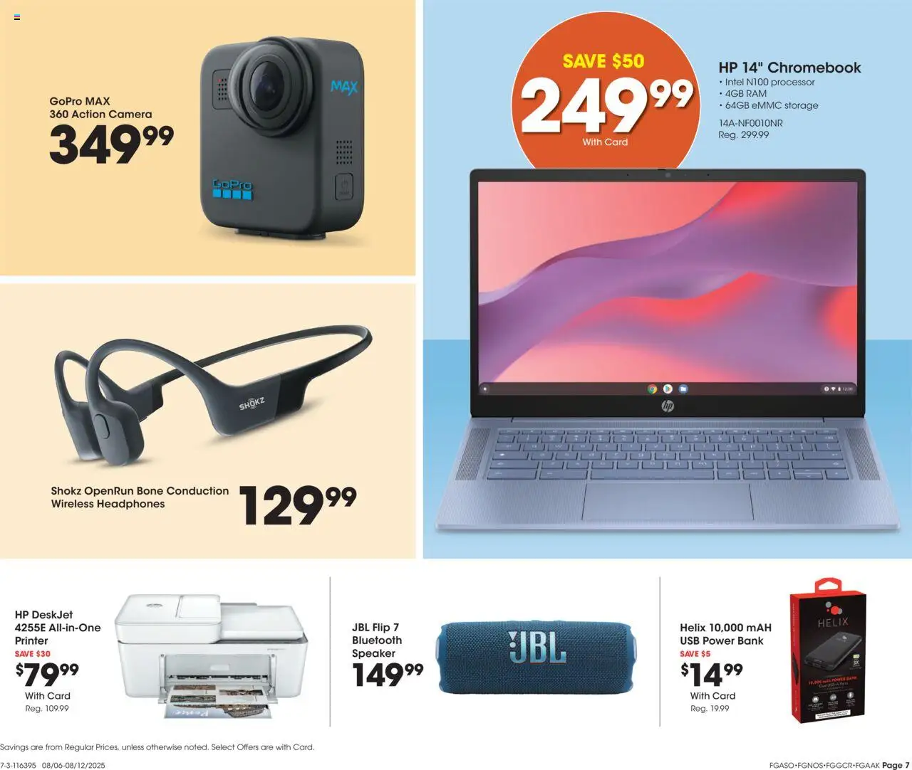 Fred Meyer - Home & Apparel - valid from 06.08.2025 | Page: 9 | Products: Headphones, Speaker, Usb, Chromebook