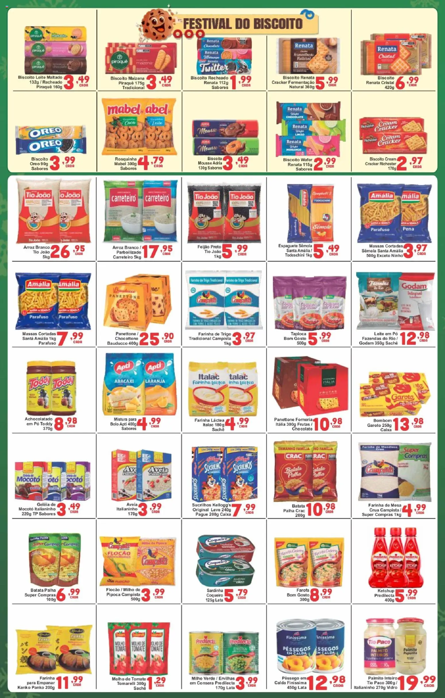 Rede Super Compras Folheto - válido de 08.12.2025 | Página: 2 | Produtos: Massa, Bolo, Farofa, Pá
