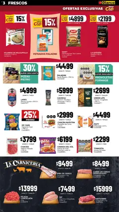 Vista previa Diarco - Ofertas Pueblo Interior válido desde el 30.03.2026 | Página: 3 | Productos: Pollo, Milanesa, Queso, Cerdo