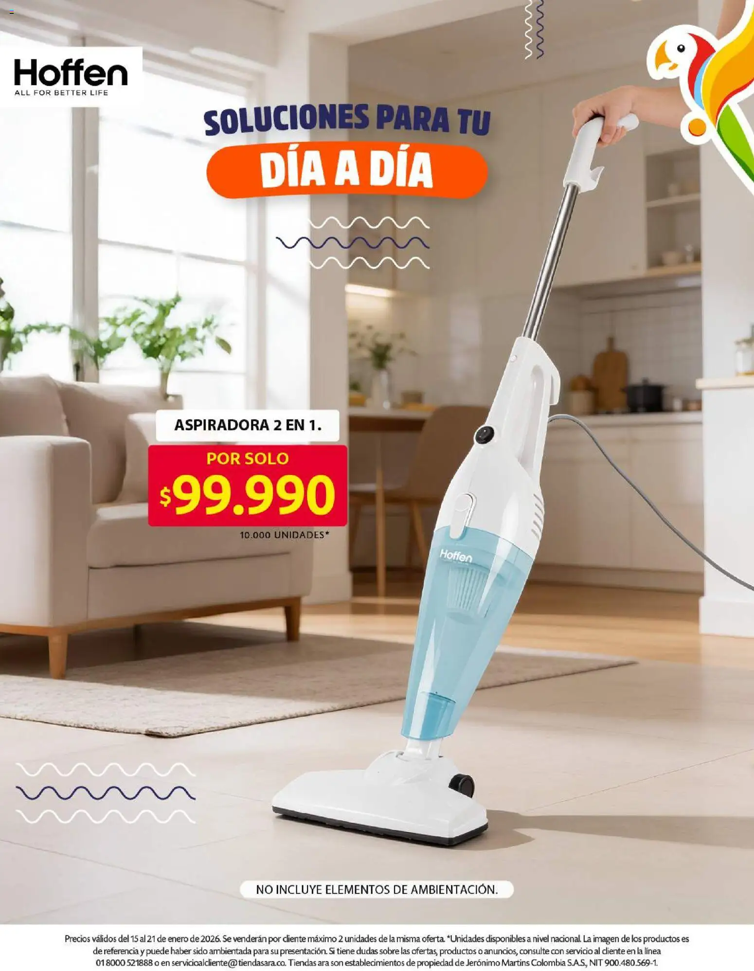 Ara revista - valida desde el 15.01.2026 | Página: 18 | Productos: Aspiradora, Sobre