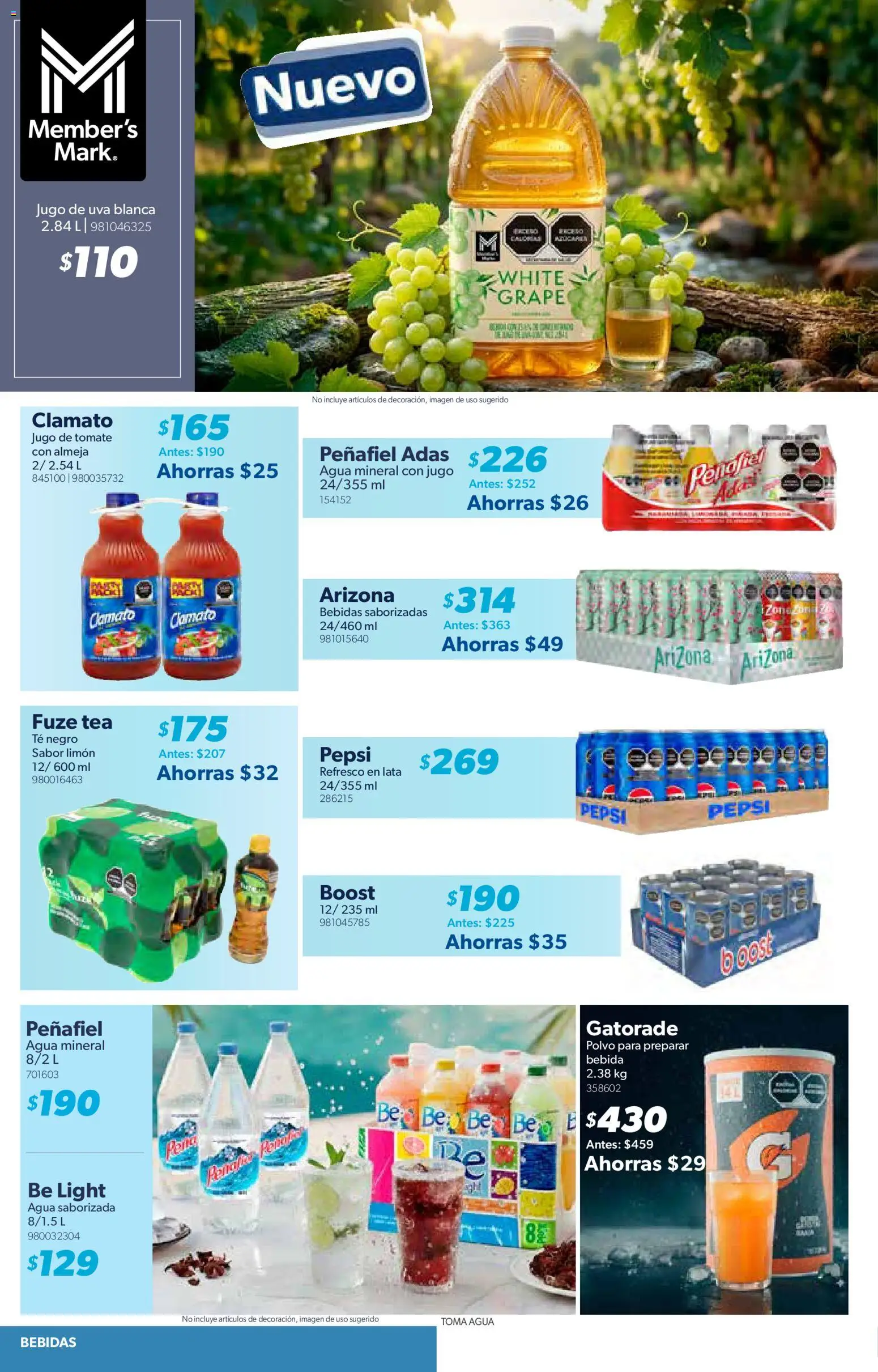 Nuevas ofertas de Sam's Club válidas en toda la República Mexicana desde el 01.04.2026. ¡Encuentra las mejores ofertas en Sam's Club catálogo! | Página: 4