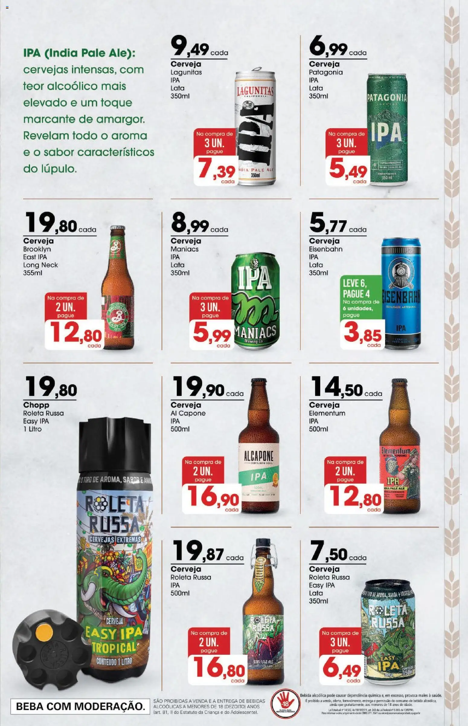 Zaffari Folheto - válido de 07.11.2025 | Página: 3 | Produtos: Eisenbahn, Cerveja, Bebida