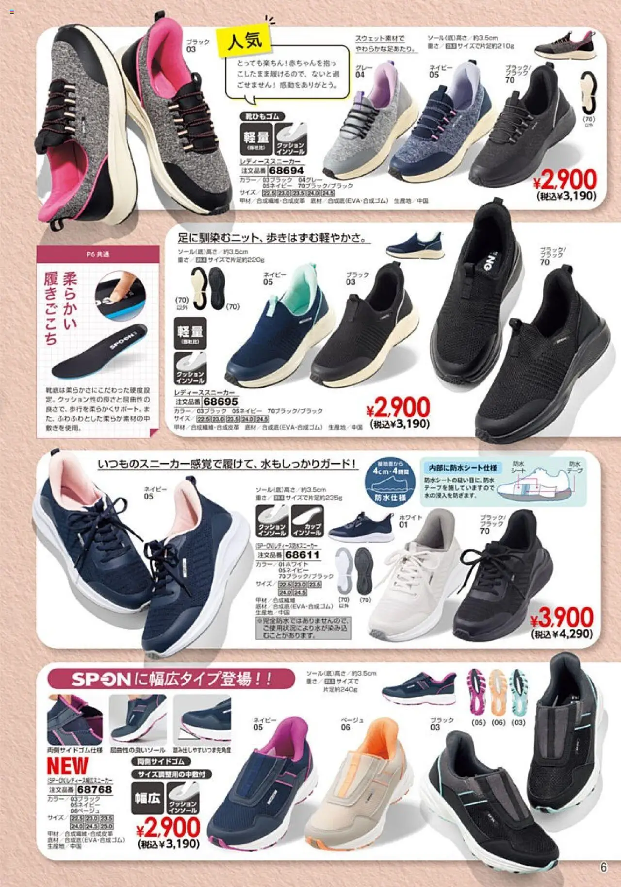 | ページ: 7 | 製品: クッション, インソール