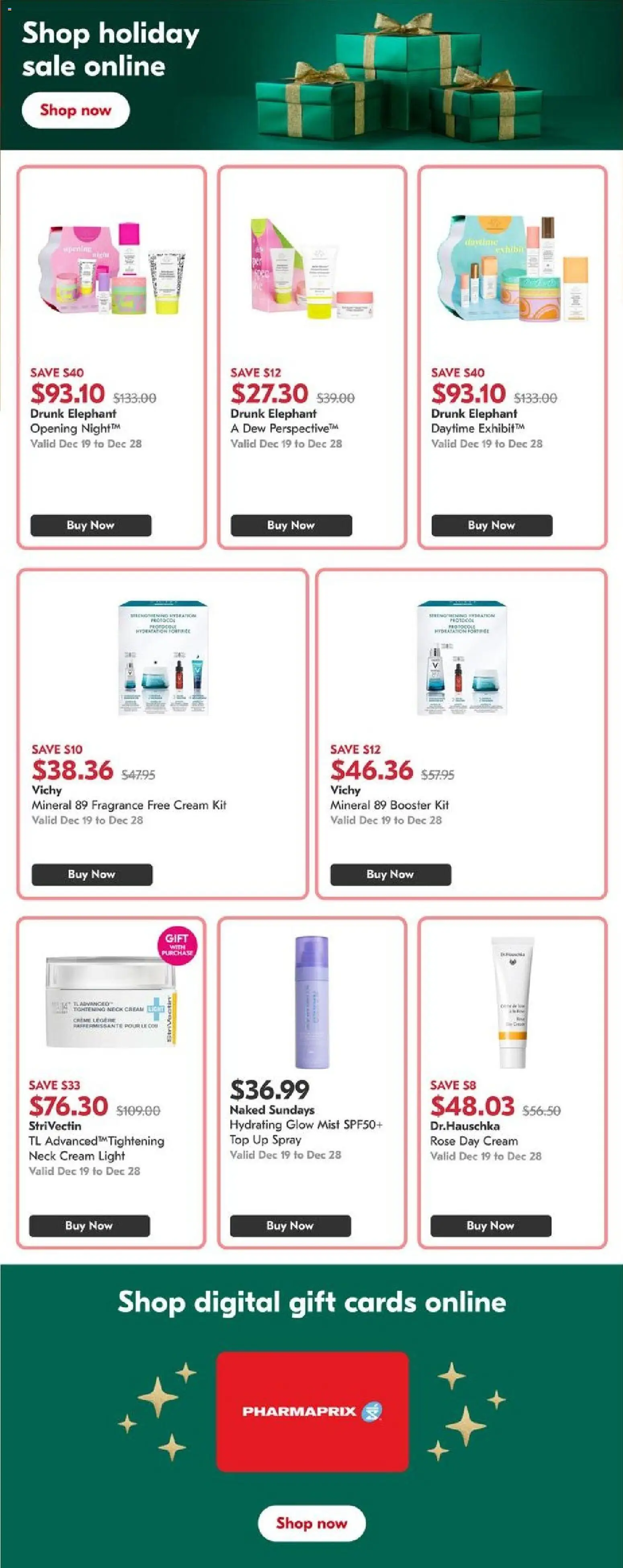 Pharmaprix flyer valid from 19.12.2025 | Page: 2 | Products: Cream, Fragrance