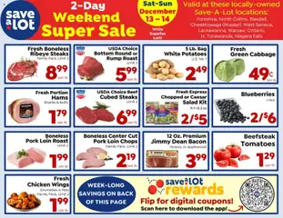 Preview of Save a Lot weekly ads valid from 13.12.2025