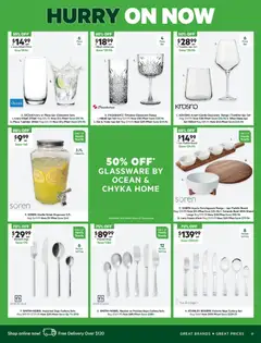 Preview of Harris Scarfe Catalogue - valid from 24.12.2025 | Page: 17 | Products: Cutlery, Glassware, Wine, Gin
