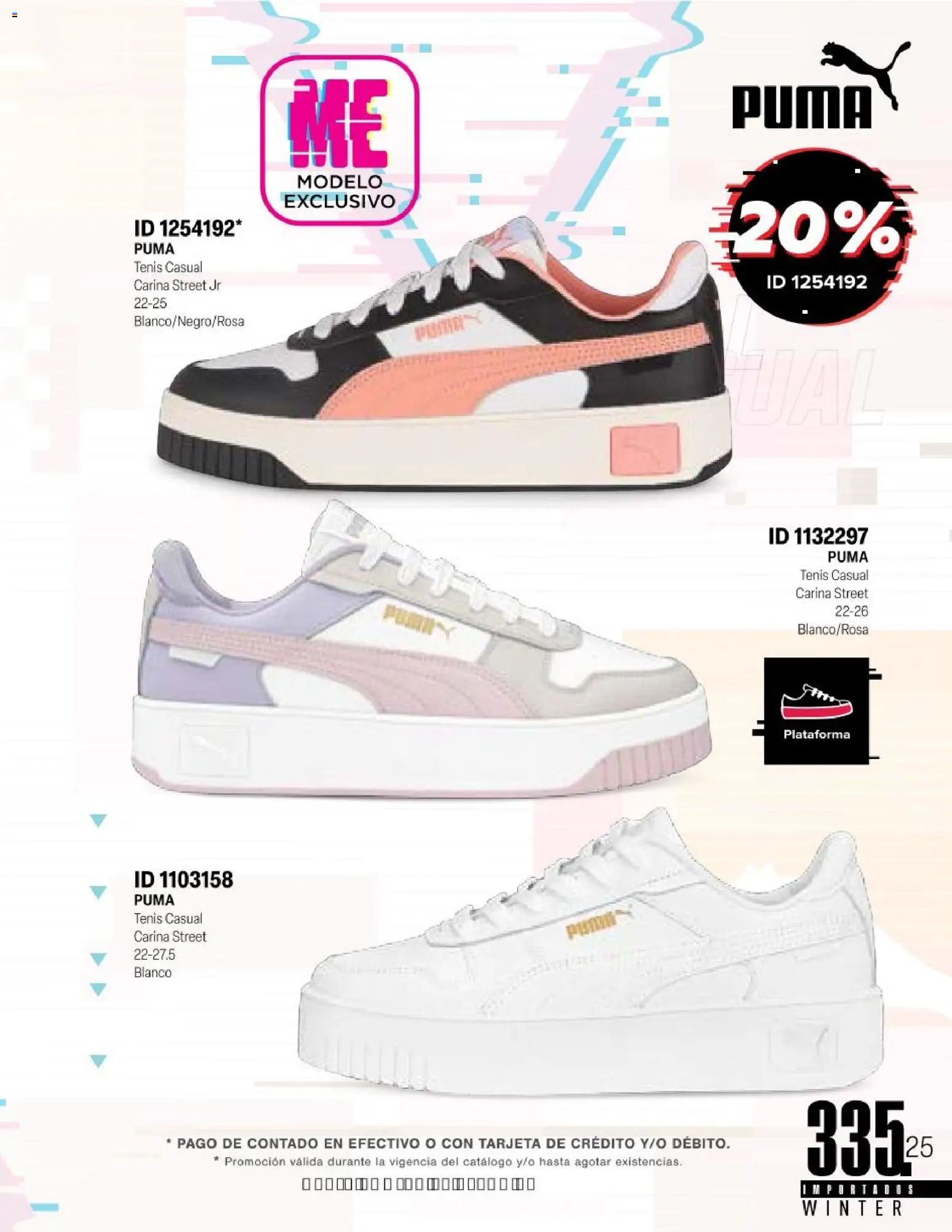 Nuevas ofertas de Price Shoes válidas en toda la República Mexicana desde el 11.11.2025. ¡Encuentra las mejores ofertas en Price Shoes catálogo Importados Winter 2025  ! | Página: 335 | Productos: Tenis