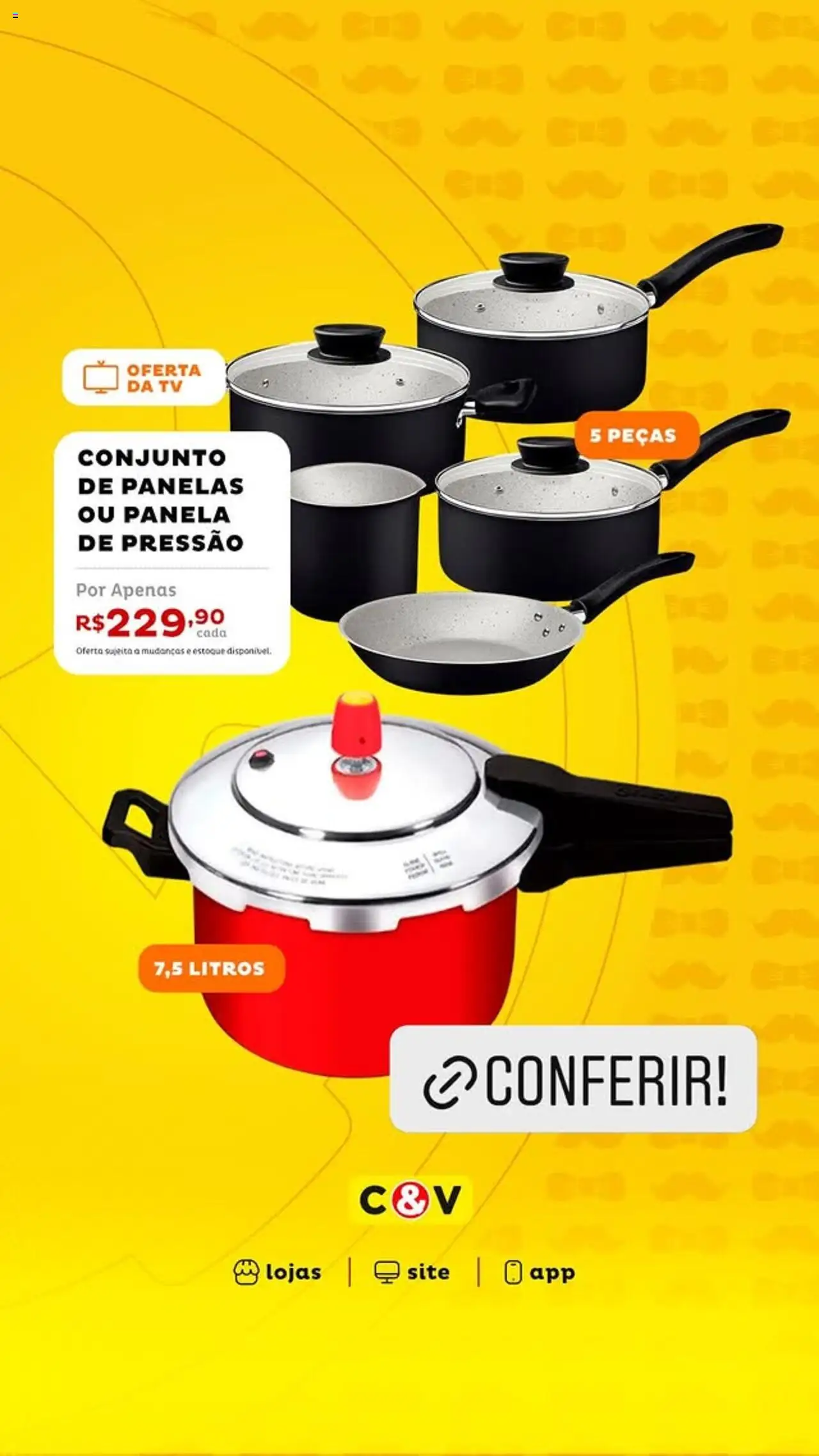 Casa e Video Folheto - válido de 06.08.2025 | Página: 4 | Produtos: Panela, Panela de pressão, Tv