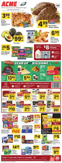Preview of Acme weekly ads valid from 30.01.2026