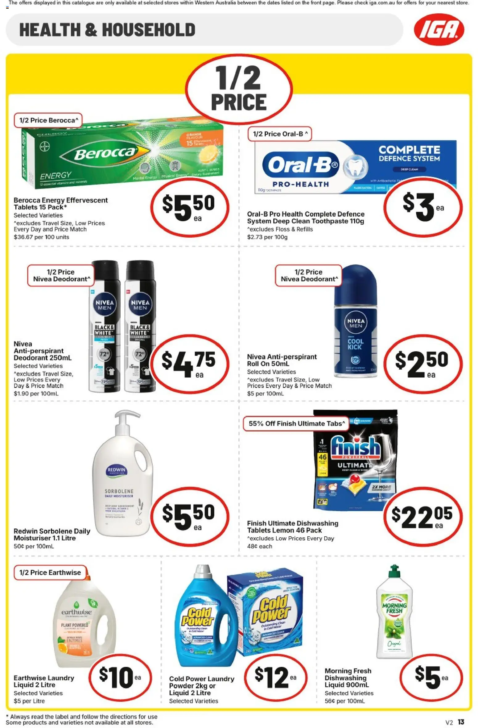 IGA catalogue - valid from 31.12.2025 | Page: 13 | Products: Oil, Beef, Ice cream, Cauliflower