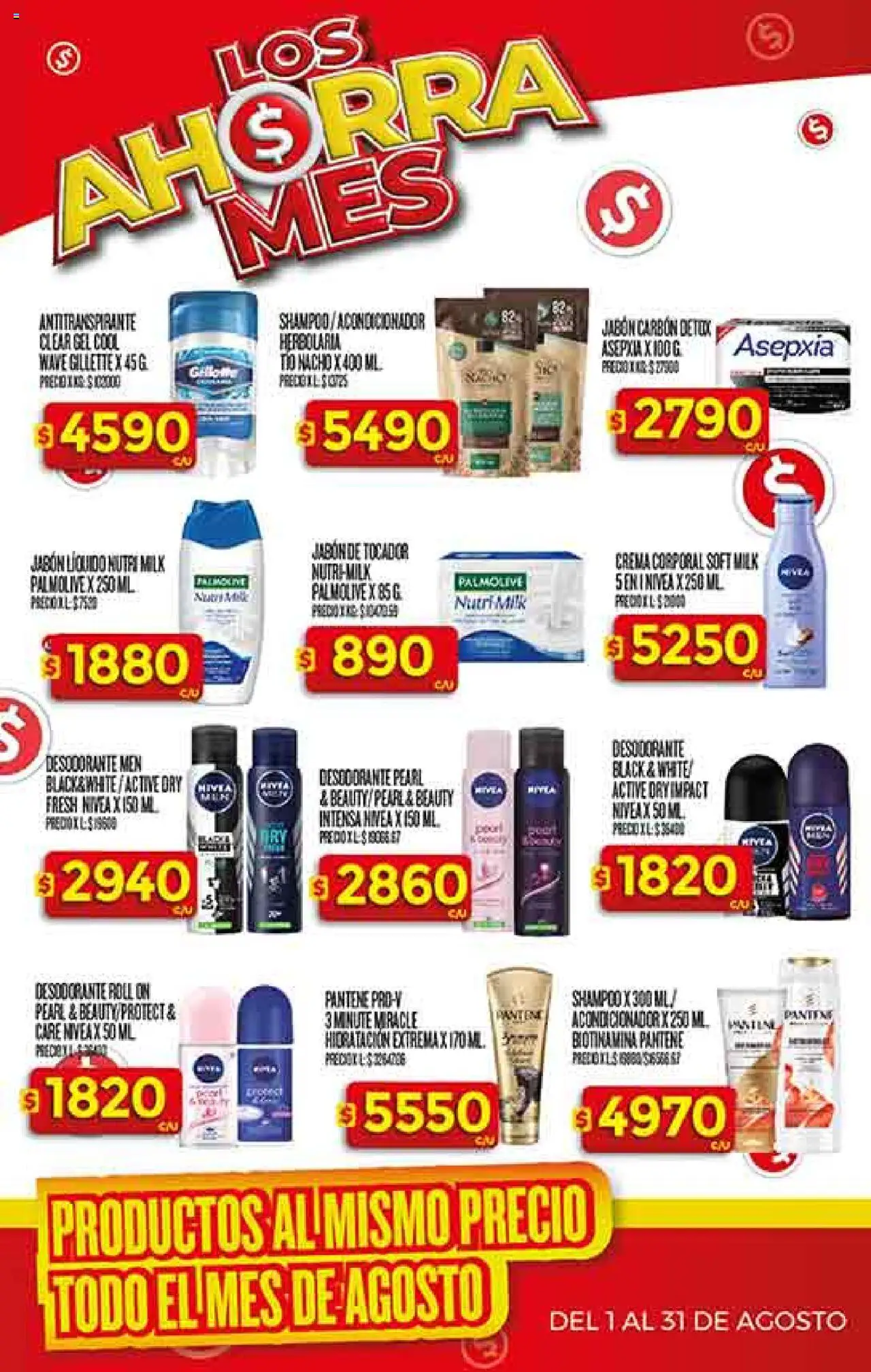Supermercado DIA Ofertas │ válido desde el 06.08.2025 | Página: 33 | Productos: Jabón, Desodorante, Antitranspirante, Crema