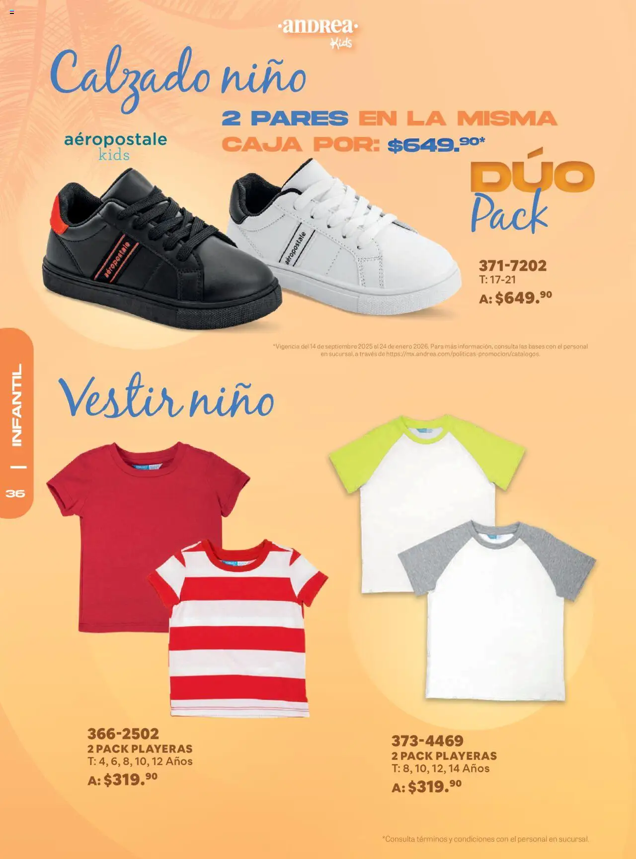 Nuevas ofertas de Andrea válidas en toda la República Mexicana desde el 14.09.2025. ¡Encuentra las mejores ofertas en Andrea - Catálogo Fall Fashion Packs! | Página: 36 | Productos: Caja