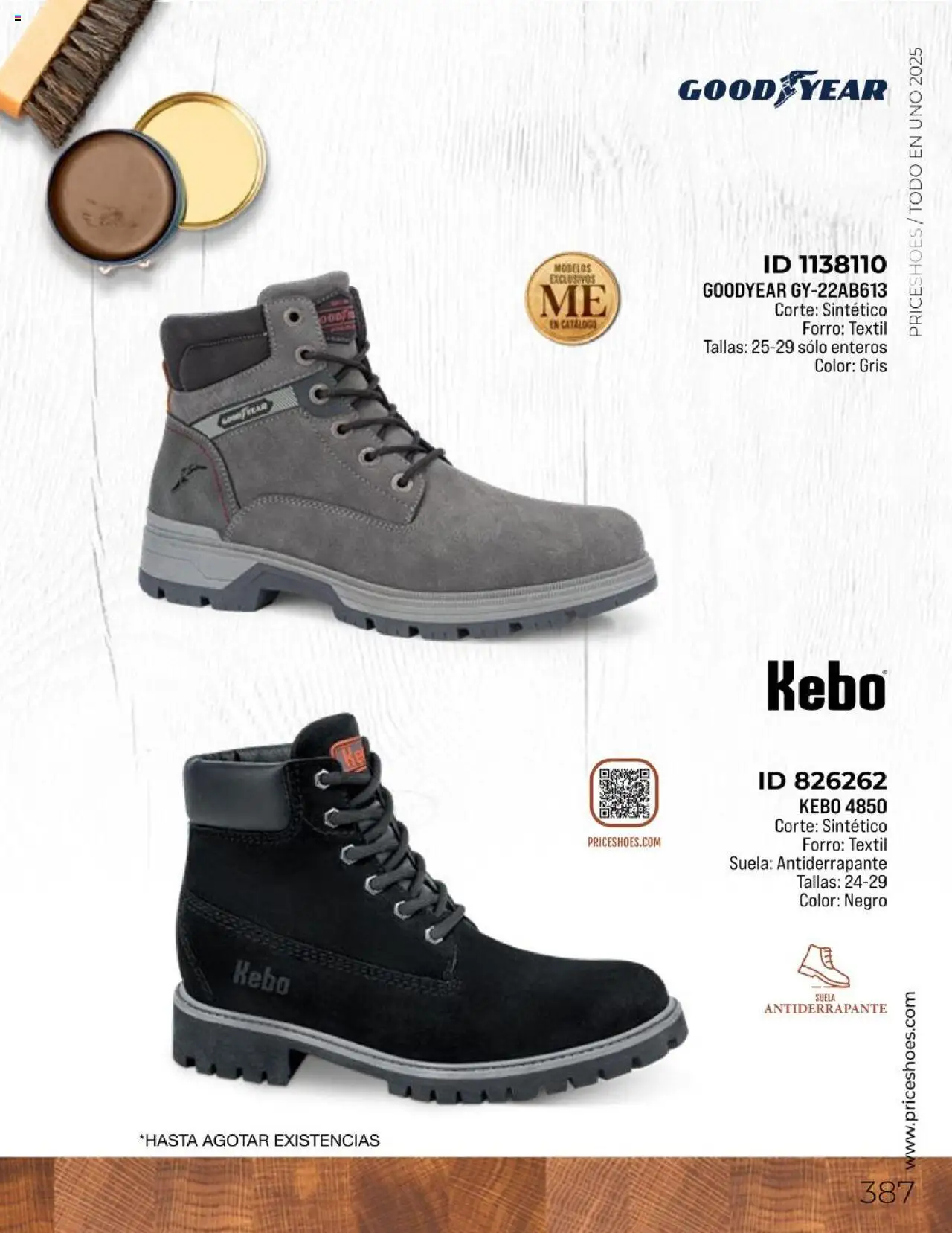 Nuevas ofertas de Price Shoes válidas en toda la República Mexicana desde el 05.05.2025. ¡Encuentra las mejores ofertas en Price Shoes catálogo Todo En 1 2025! | Página: 385