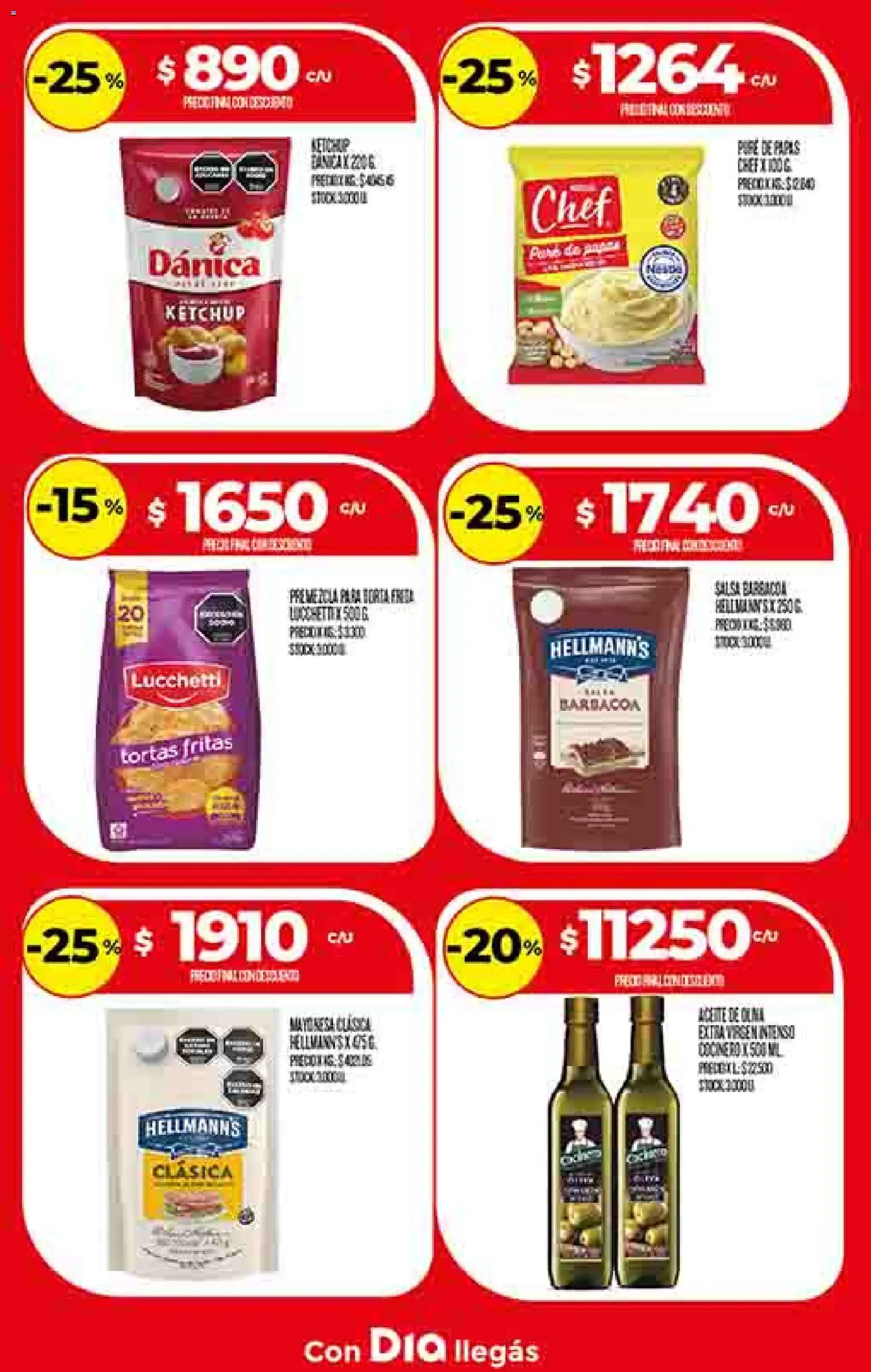 Supermercado DIA Ofertas │ válido desde el 12.11.2025 | Página: 17 | Productos: Ketchup, Torta