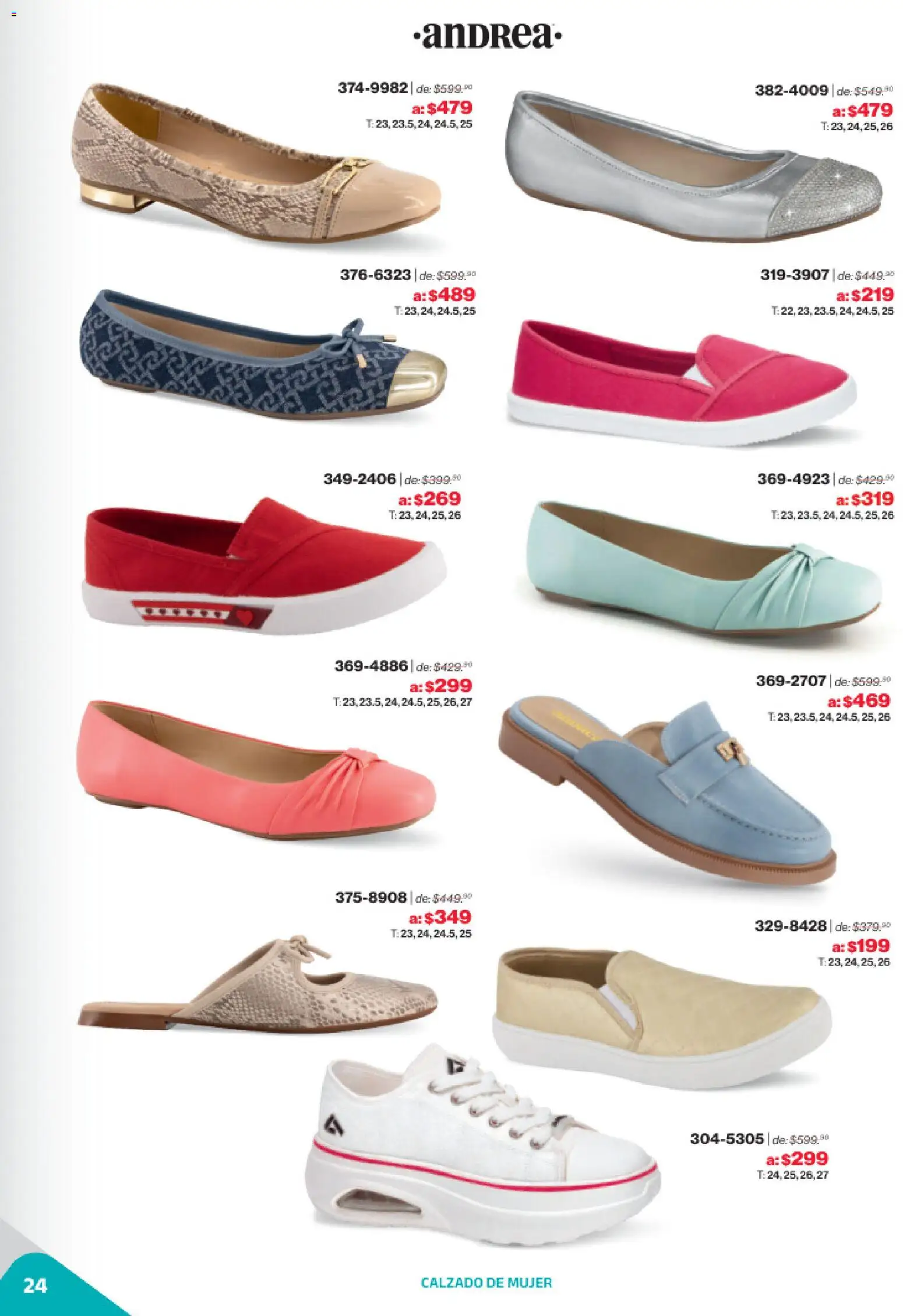 Nuevas ofertas de Andrea válidas en toda la República Mexicana desde el 02.11.2025. ¡Encuentra las mejores ofertas en Andrea catálogo Outlet! | Página: 24