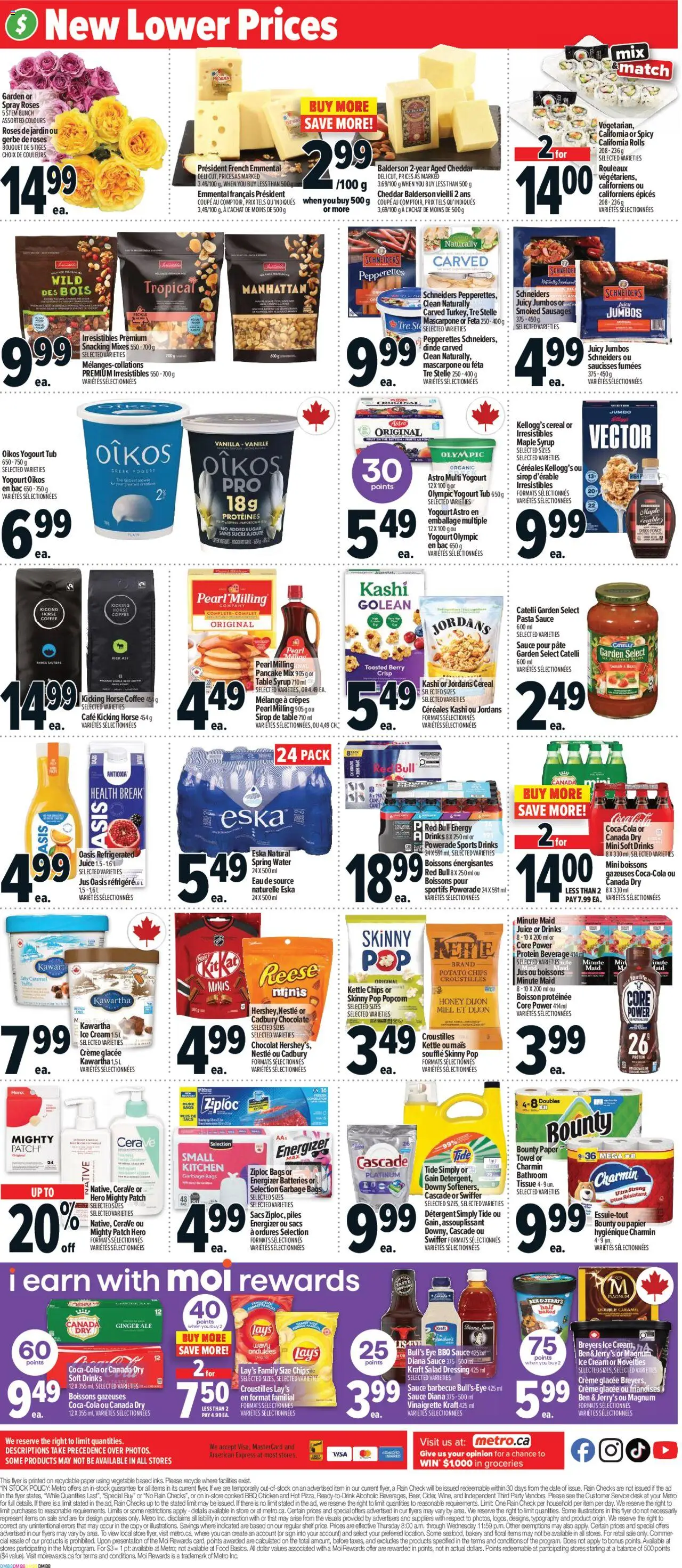 Metro flyer valid from 16.10.2025 | Page: 4 | Products: Chips, Yogurt, Chocolate, Chicken