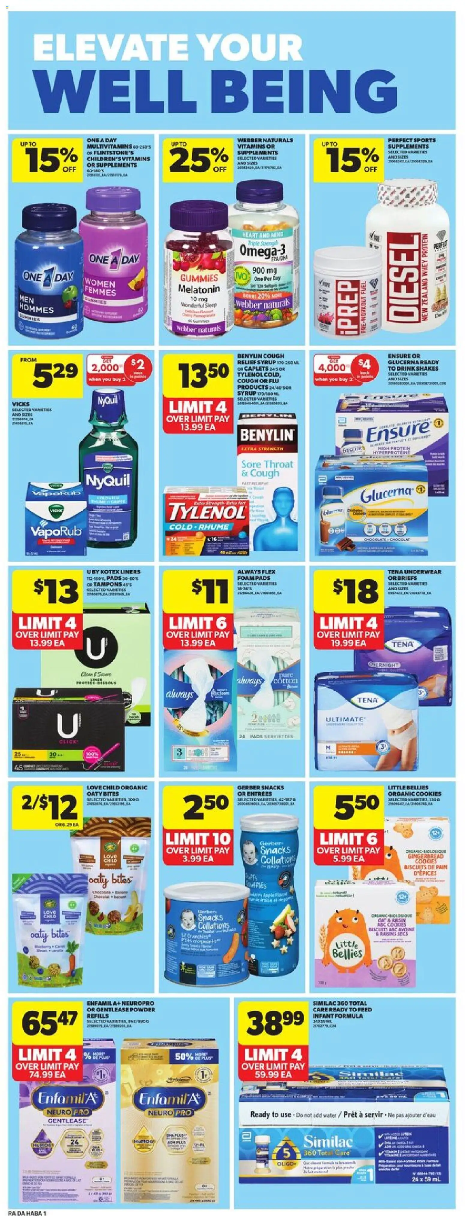 Atlantic Superstore flyer valid from 04.12.2025 | Page: 22 | Products: Powder, Couch, Chocolate, Briefs