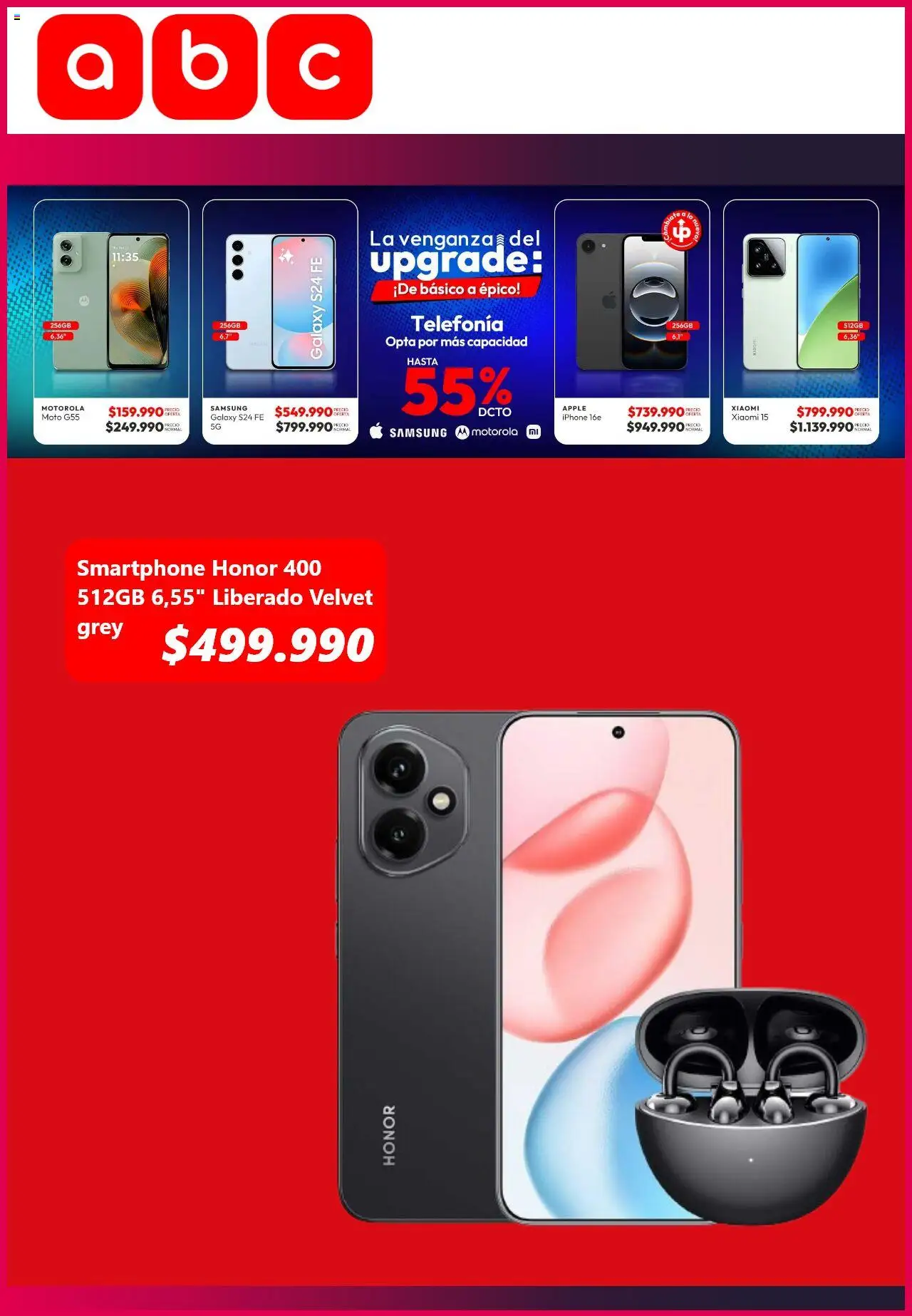 Ofertas Abc │ válido desde el 08.08.2025 | Página: 6 | Productos: Smartphone