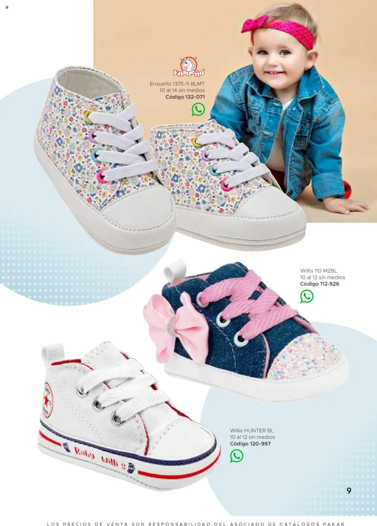 Nuevas ofertas de SC Pakar válidas en toda la República Mexicana desde el 24.07.2025. ¡Encuentra las mejores ofertas en SC Pakar - Catálogo Nina otoño / invierno! | Página: 9