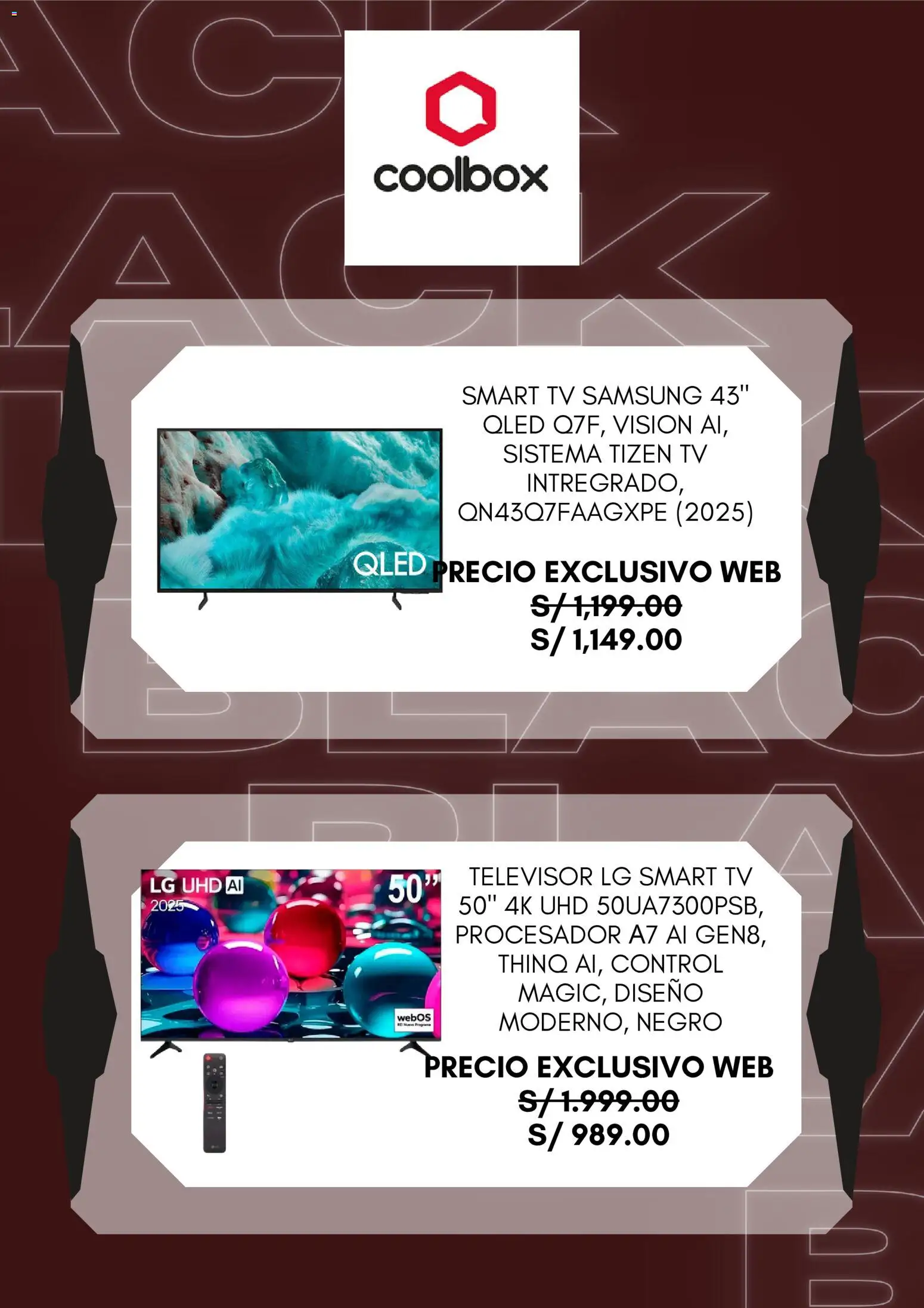 Catálogo Coolbox válido desde 24.11.2025 | Página: 6 | Productos: Televisor