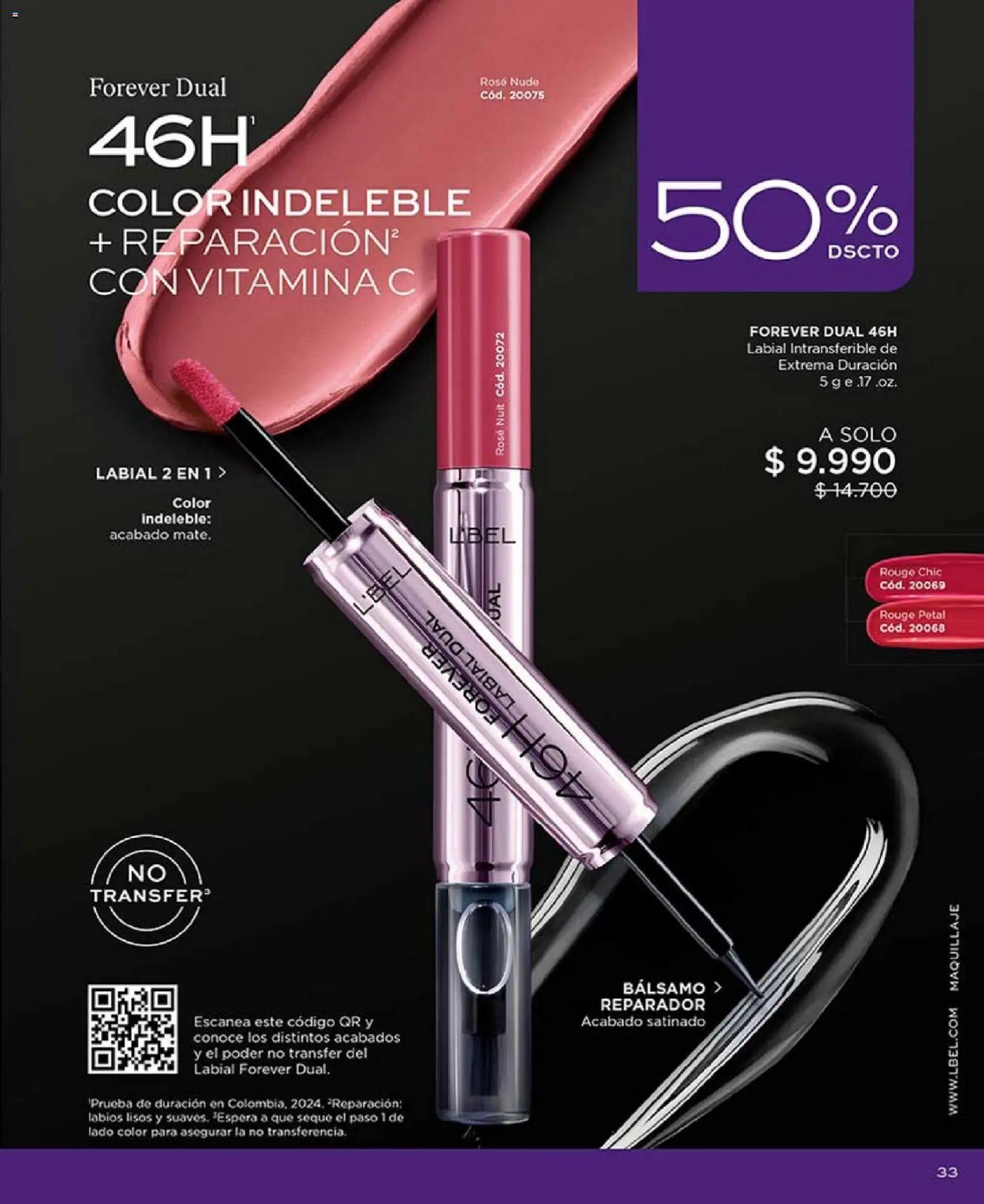 Catálogo L'Bel Campaña 4 │ válido desde el 15.02.2026 | Página: 37 | Productos: Bálsamo, Maquillaje, Labial