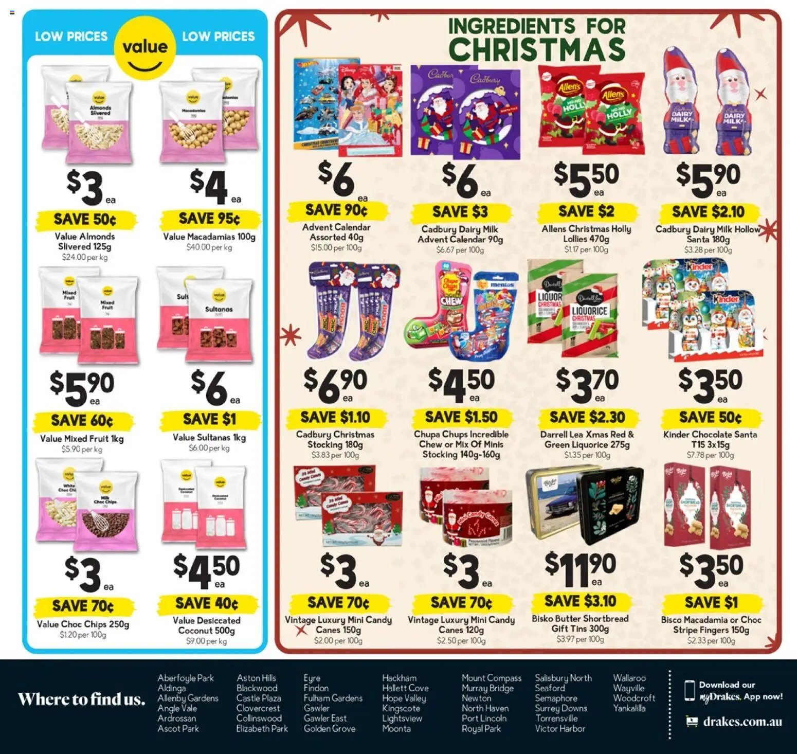 Drakes catalogue - valid from 05.11.2025 | Page: 18 | Products: Almonds, Milk, Chocolate, Chips