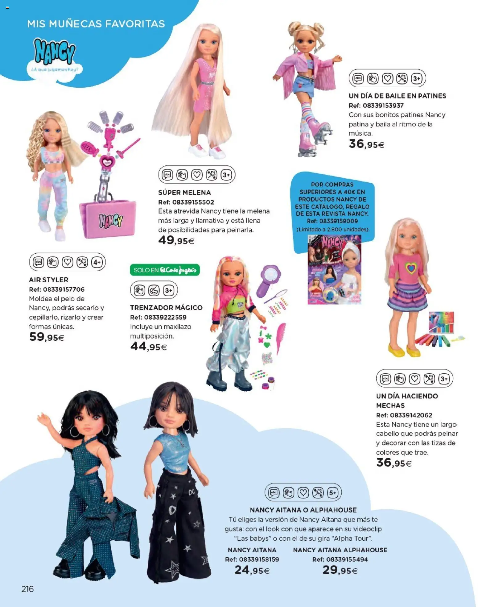 Nuevas ofertas de El Corte Inglés válidas en toda la República Mexicana desde el 27.10.2025. ¡Encuentra las mejores ofertas en El Corte Inglés catálogo Juguetes! | Página: 216 | Productos: Té