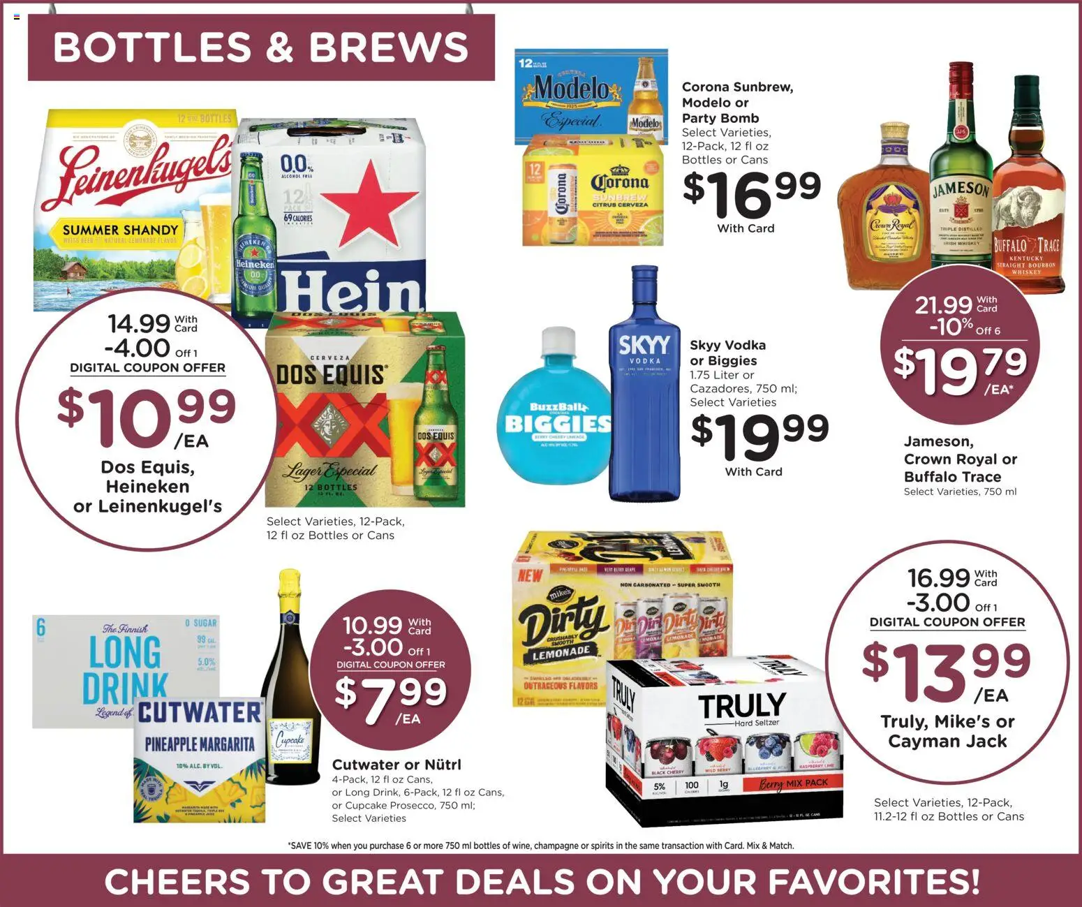 Fry's Food Weekly Ad - valid from 15.04.2026 | Page: 11 | Products: Beer, Pineapple, Sugar, Cupcake