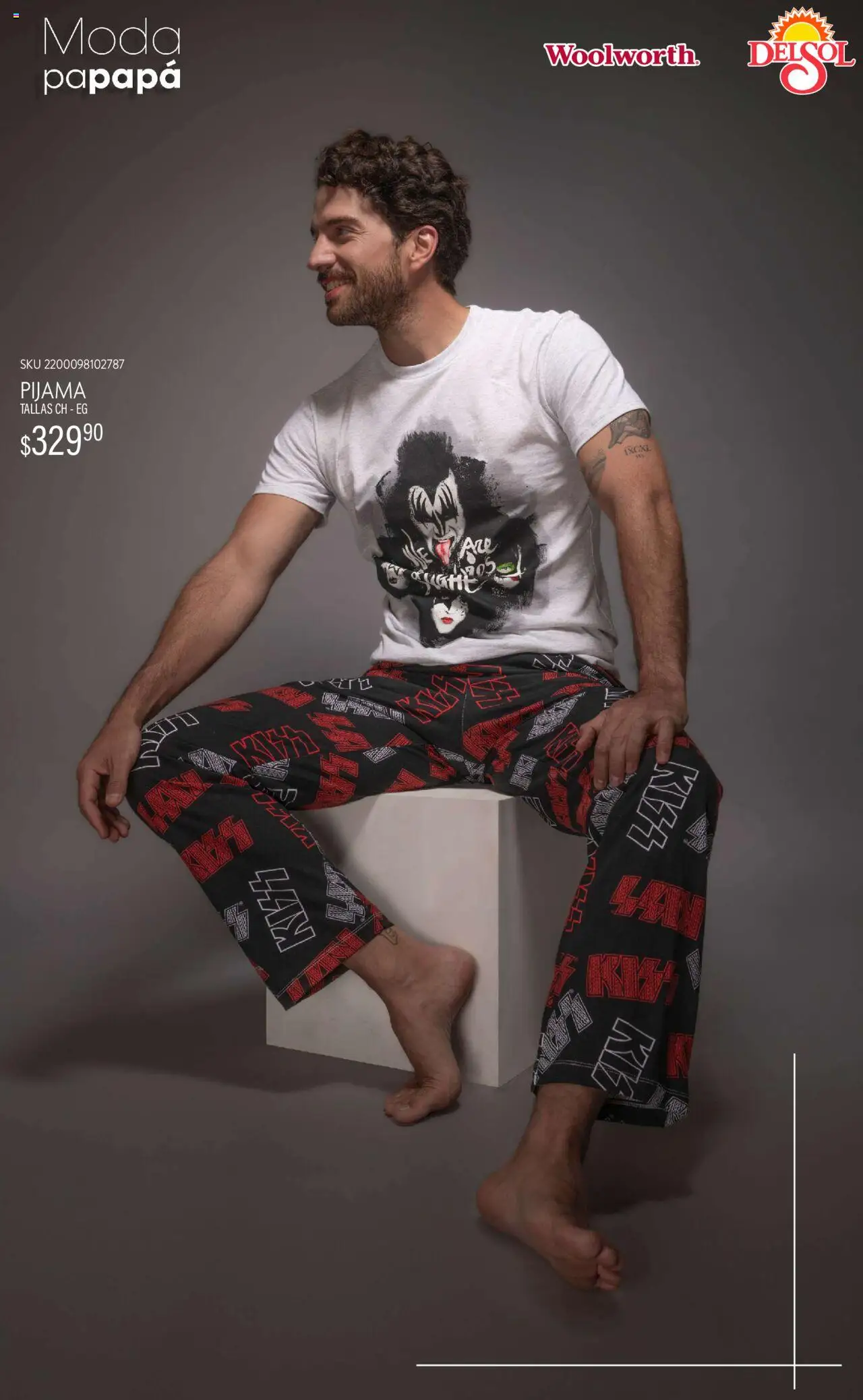 Nuevas ofertas de Del Sol y Woolworth válidas en toda la República Mexicana desde el 21.05.2025. ¡Encuentra las mejores ofertas en Del Sol y Woolworth - Catálogo Moda Papapá ! | Página: 16 | Productos: Pijama