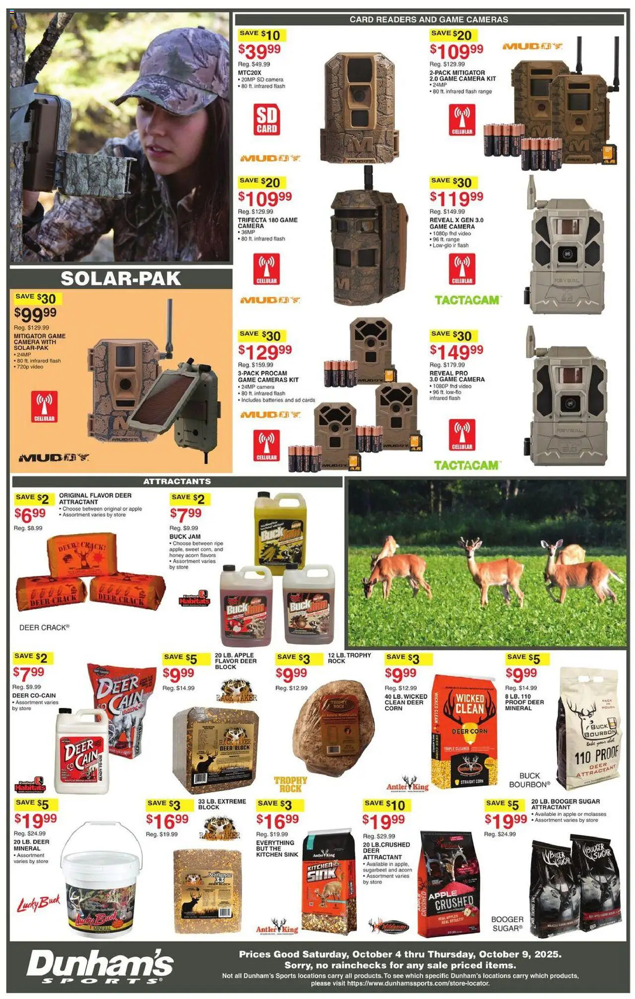 Dunham's Sports Weekly Ad - valid from 04.10.2025 | Page: 5 | Products: Corn, Sugar, Video, Camera