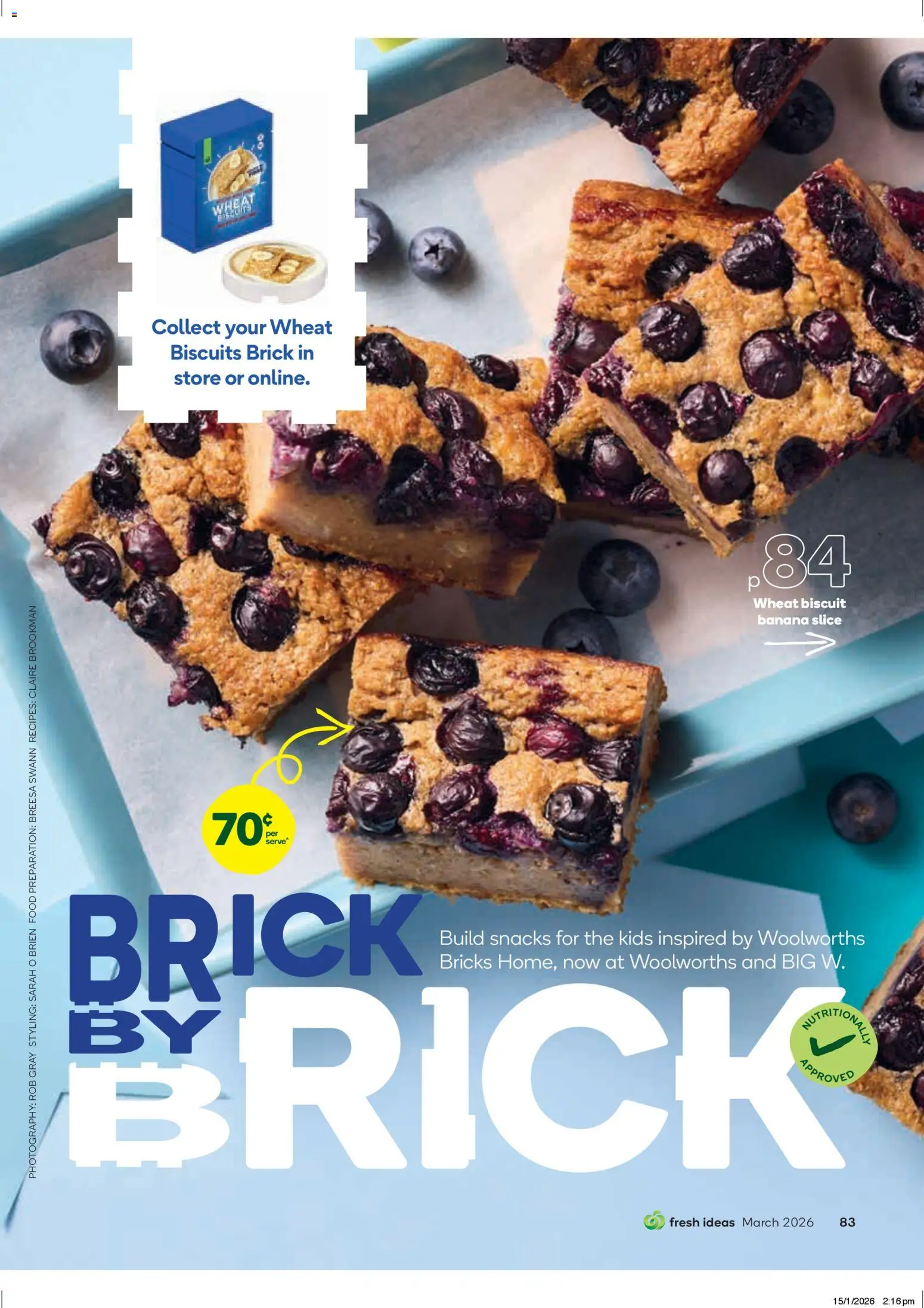 Woolworths catalogue - valid from 01.03.2026 | Page: 83 | Products: Biscuits, Wheat