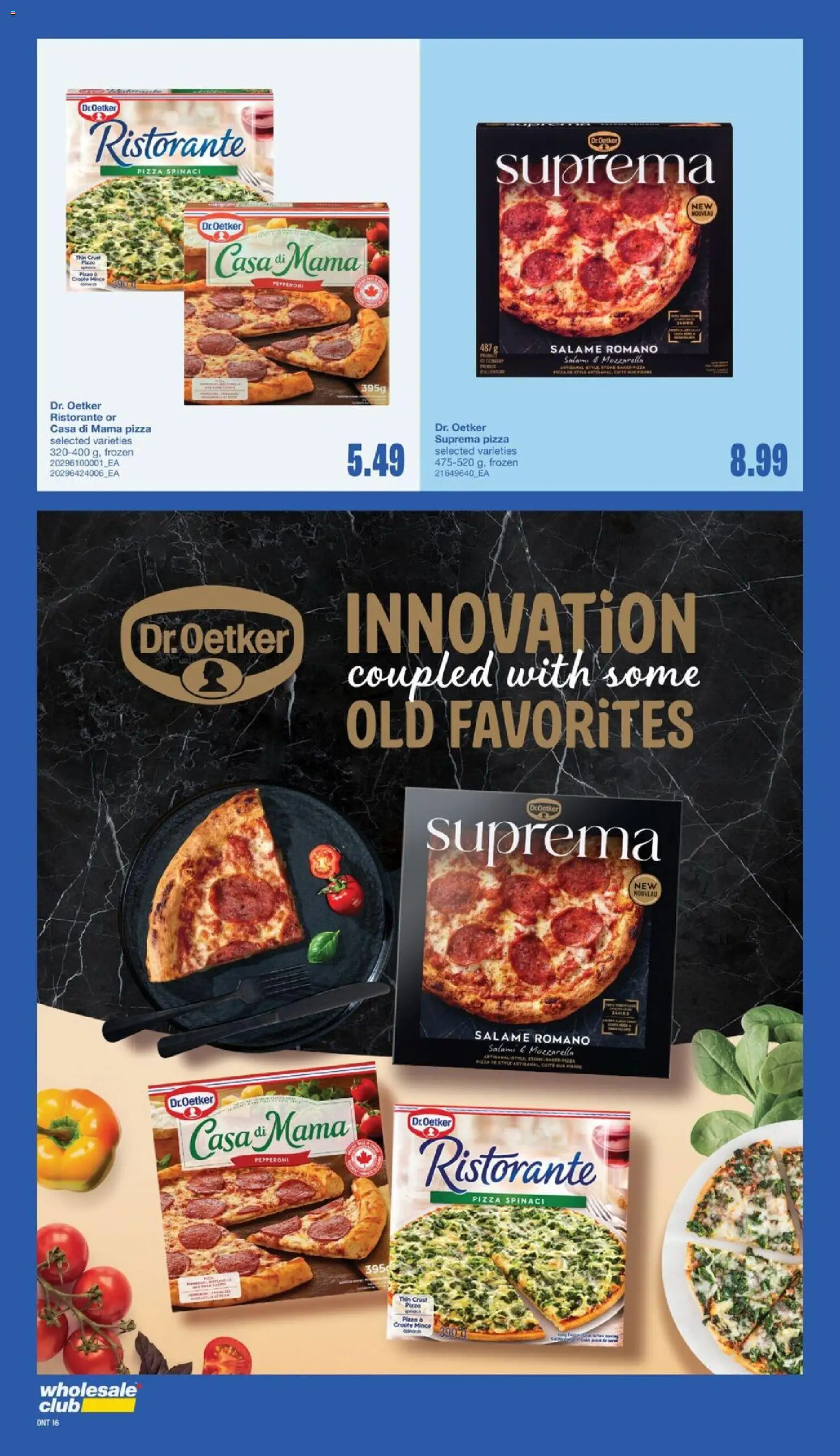 Wholesale Club flyer valid from 23.10.2025 | Page: 20 | Products: Salami, Pizza