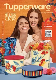 Vista previa de Tupperware catálogo, nuevo folleto de la tienda, válido en México a partir del 23.03.2026