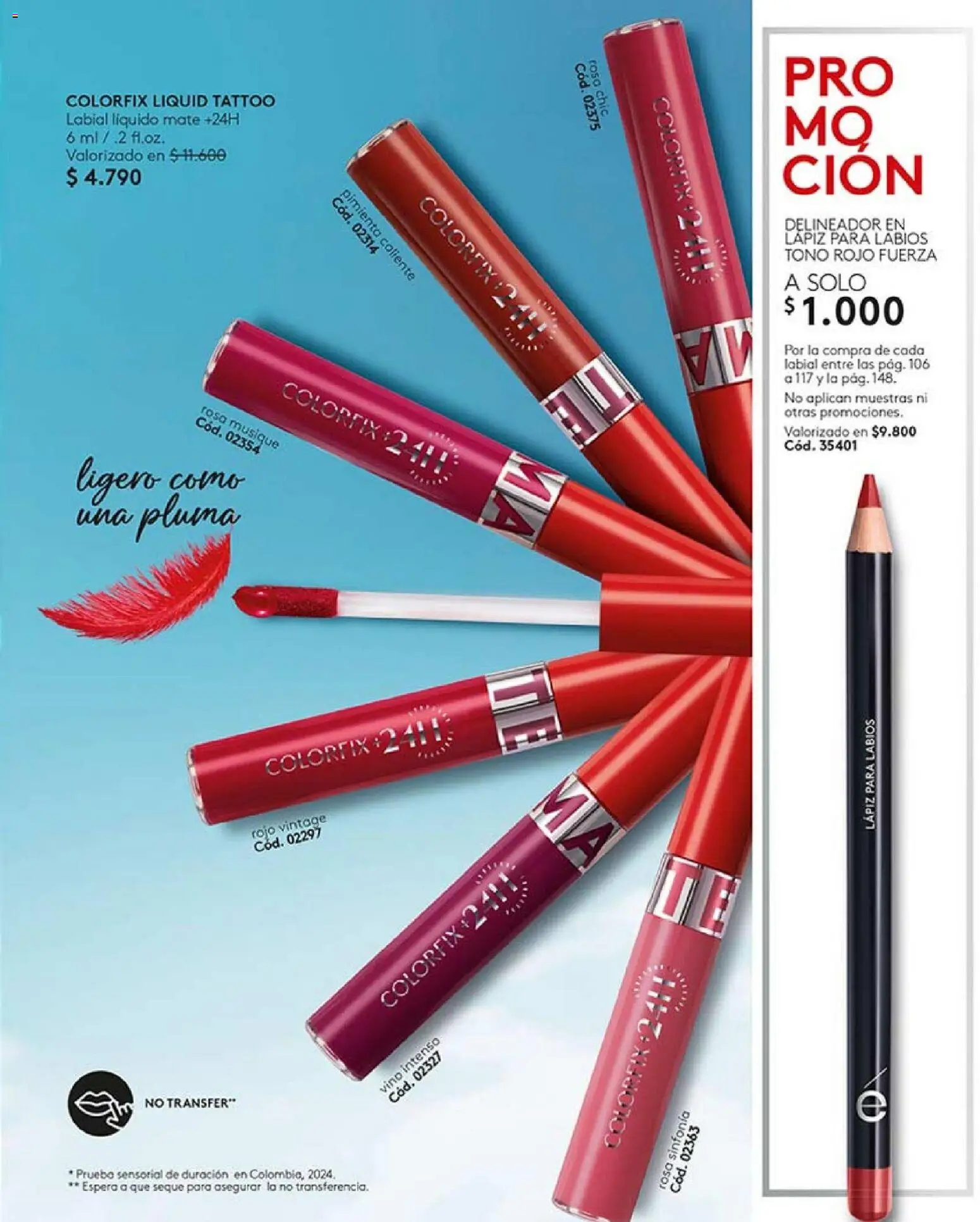 Catálogo Ésika Campaña 3 │ válido desde el 01.02.2026 | Página: 117 | Productos: Pimienta, Delineador, Vino, Labial
