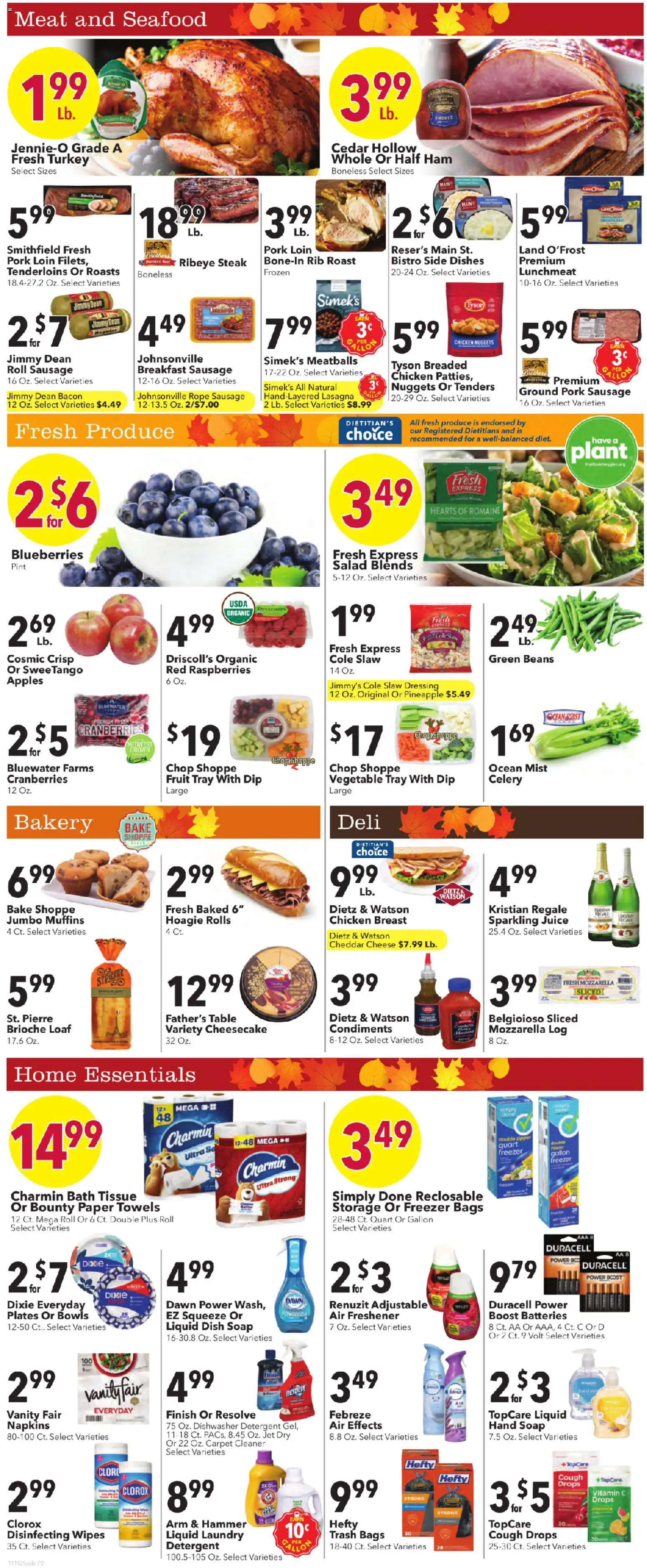 Coborn's - Weekly Ad - valid from 19.11.2025 | Page: 2 | Products: Vitamin, Bakery, Table, Cheese