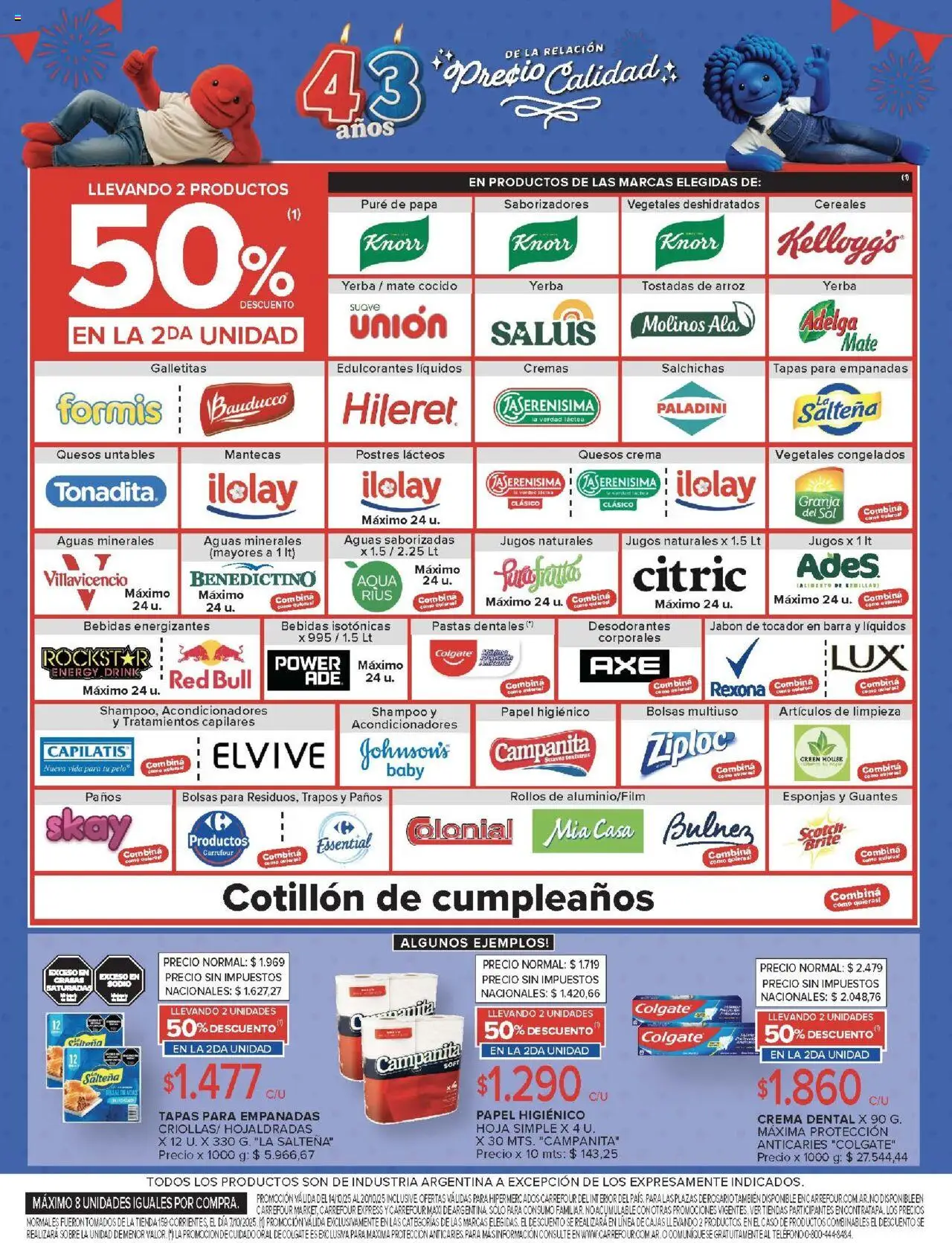 Carrefour ofertas - Córdoba │ válido desde el 14.10.2025 | Página: 11 | Productos: Teléfono, Mate, Galletitas, Jabón
