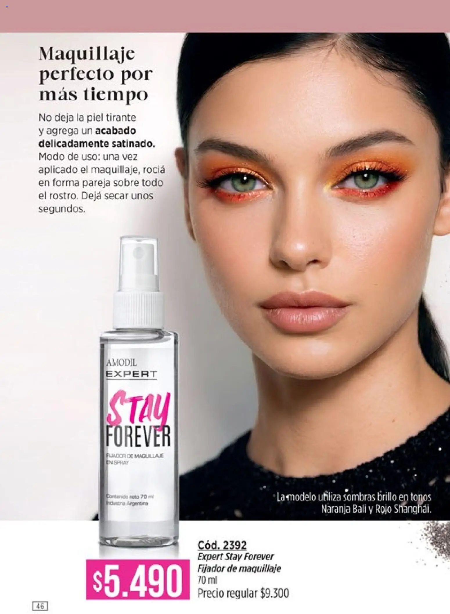 modil - Campaña 7 │ válido desde el 20.03.2026 | Página: 46 | Productos: Sobre, Maquillaje, Fijador, Brillo