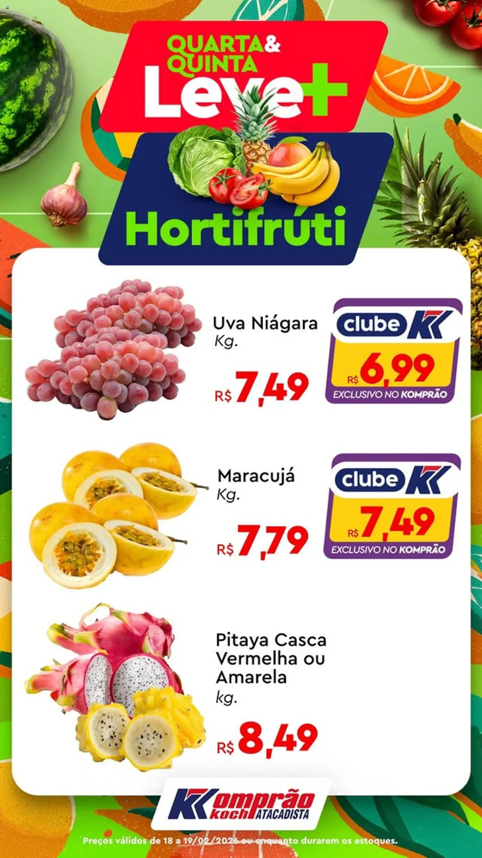 Komprao Atacadista Folheto - válido de 18.02.2026 | Página: 4 | Produtos: Maracujá