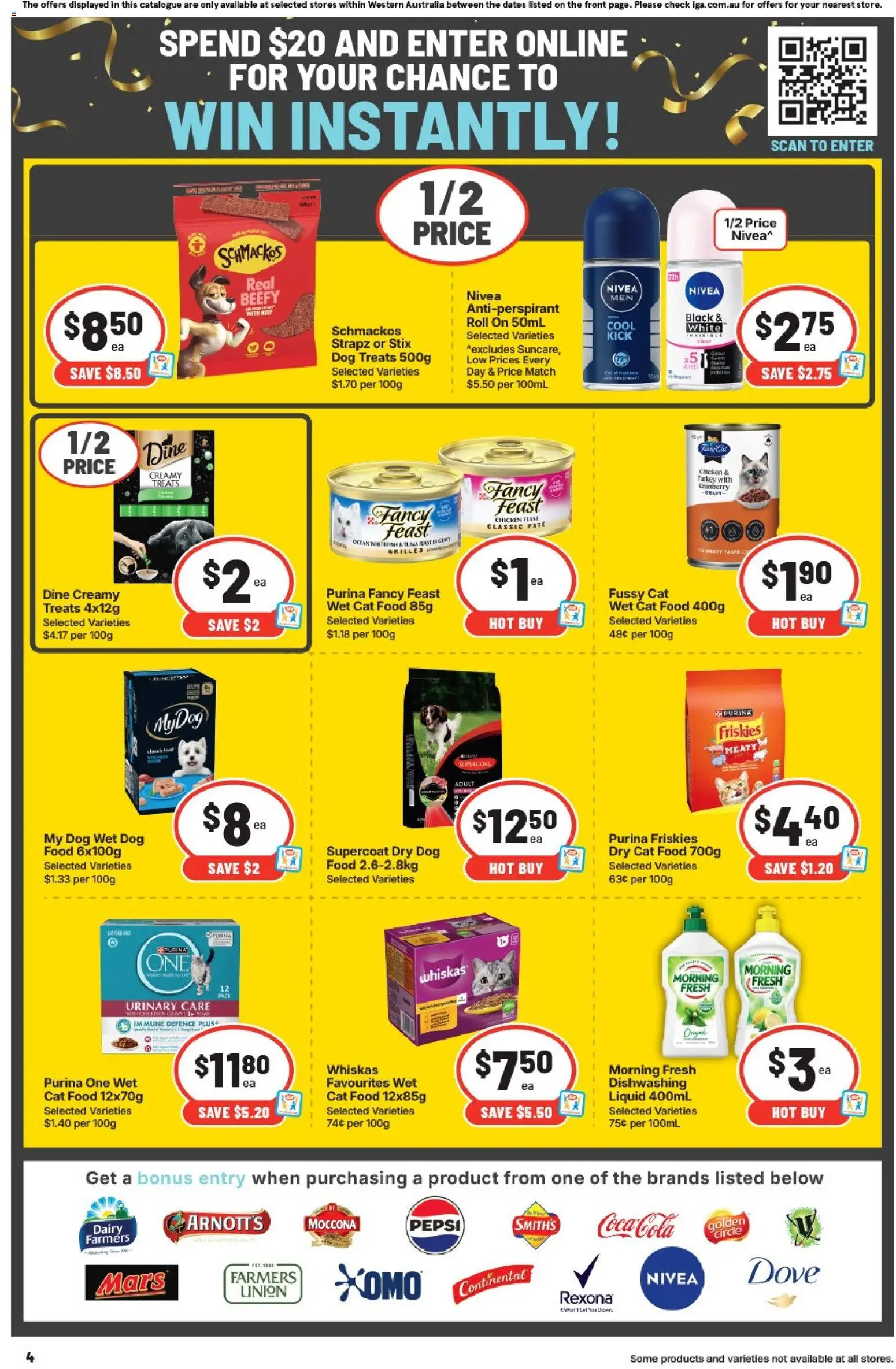IGA catalogue - valid from 29.04.2026 | Page: 4 | Products: Dairy, Chicken, Pepsi, Moccona