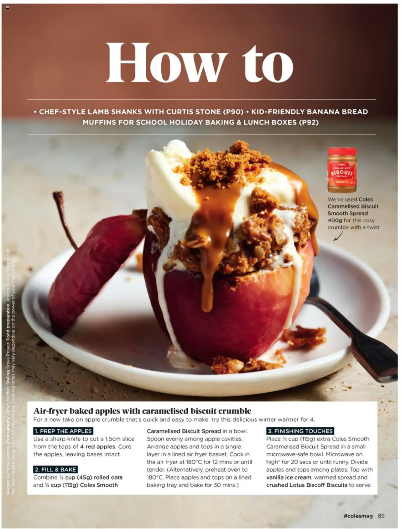 Coles catalogue - valid from 03.07.2025 | Page: 89 | Products: Bread, Lamb, Biscuits, Microwave