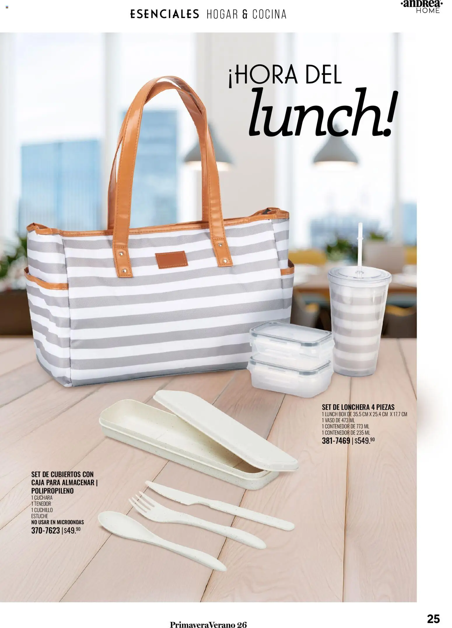 Nuevas ofertas de Andrea válidas en toda la República Mexicana desde el 25.01.2026. ¡Encuentra las mejores ofertas en Andrea catálogo Tu hogar esta primavera! | Página: 25