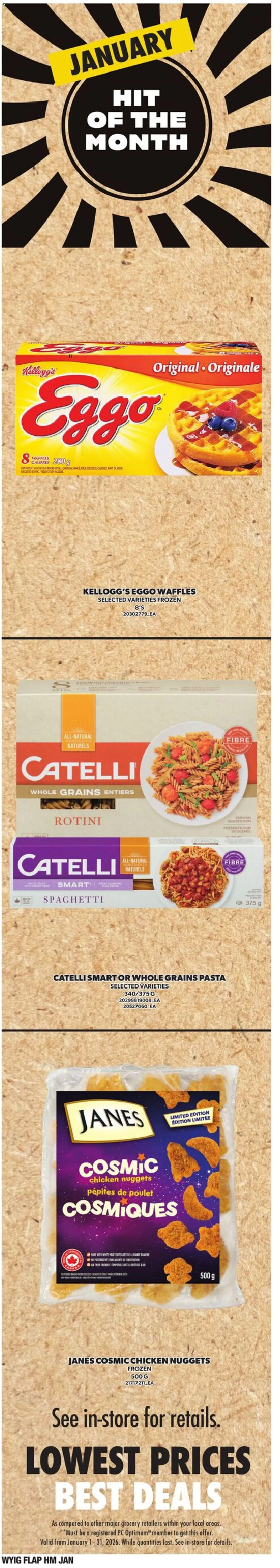 Independent Grocer flyer valid from 22.01.2026 | Page: 7 | Products: Pasta, PC, Chicken