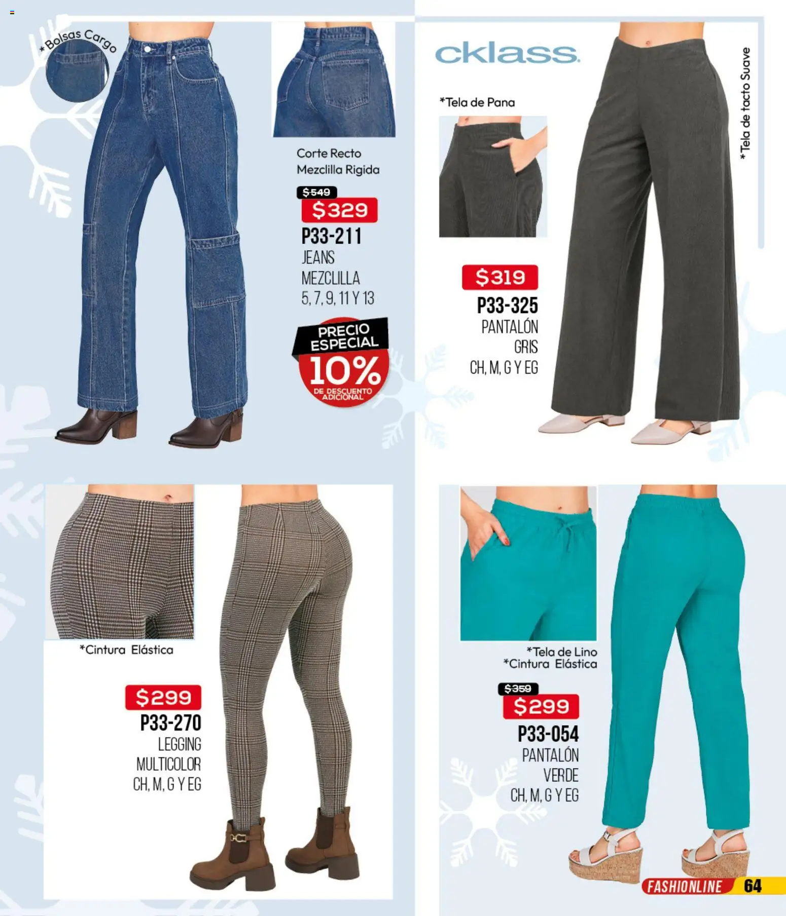 Nuevas ofertas de Cklass válidas en toda la República Mexicana desde el 15.12.2025. ¡Encuentra las mejores ofertas en Cklass catálogo Rebajas fin de año ropa! | Página: 65