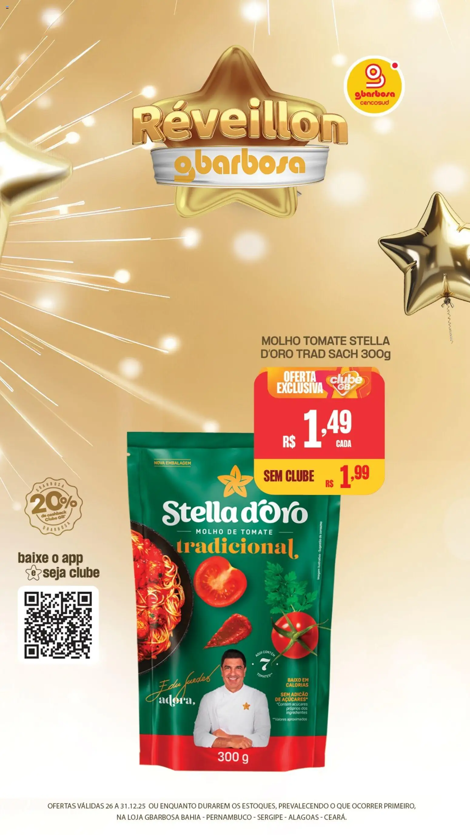 Gbarbosa Folheto - válido de 26.12.2025 | Página: 13 | Produtos: Molho de tomate, Tomates, Baixo