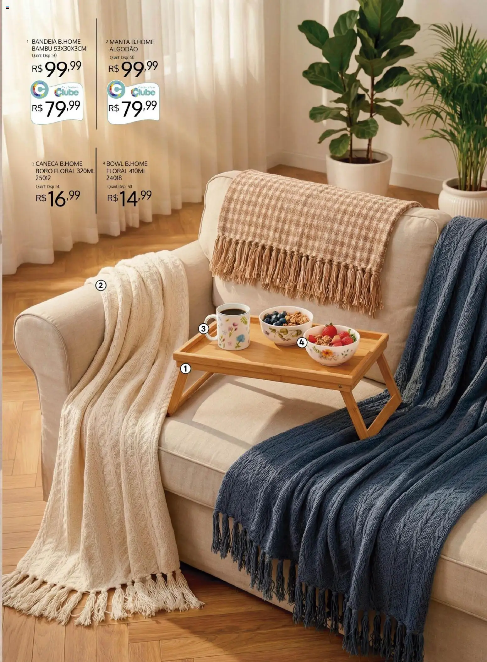 Bistek Supermercados Folheto - válido de 01.04.2026 | Página: 5 | Produtos: Caneca, Bandeja, Algodão