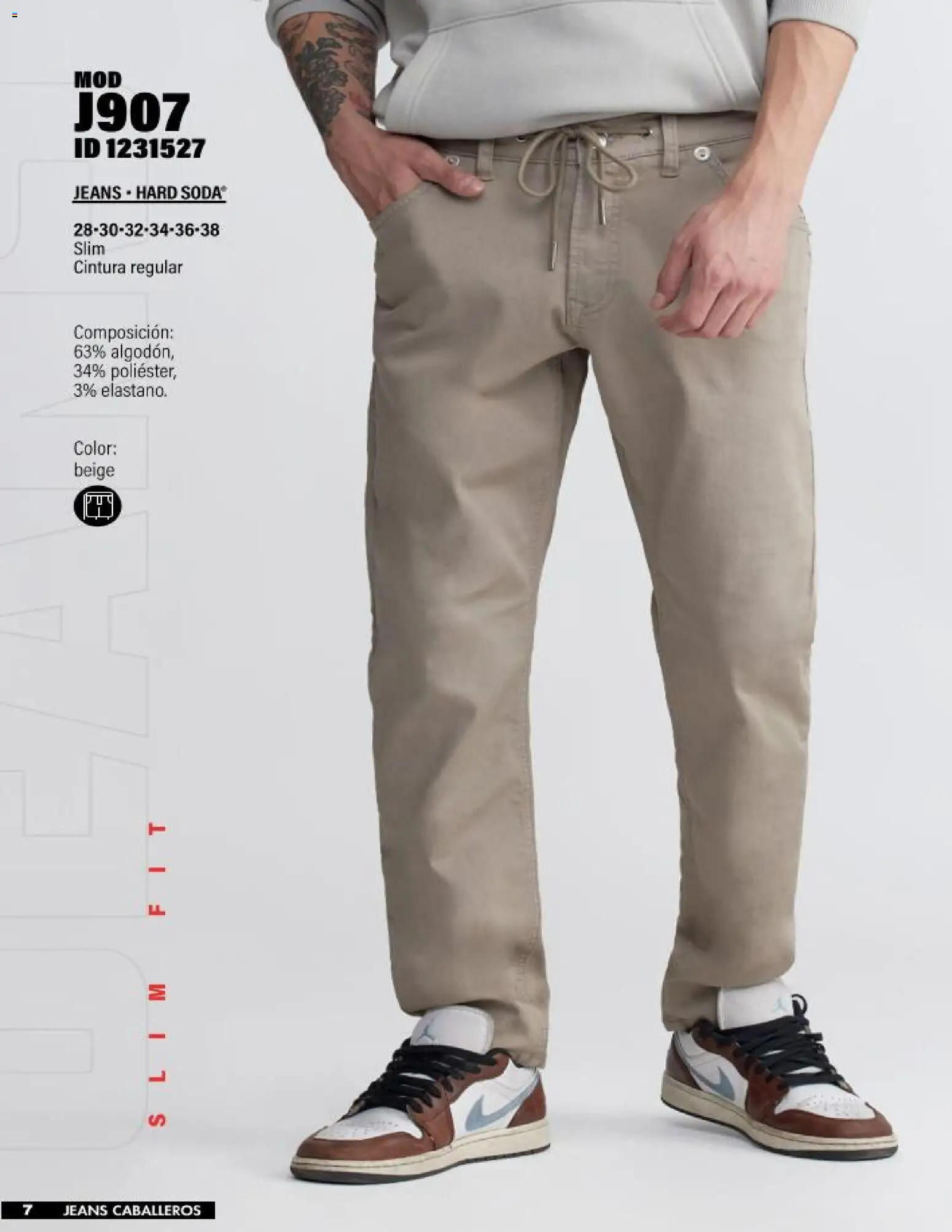 Nuevas ofertas de Price Shoes válidas en toda la República Mexicana desde el 12.11.2025. ¡Encuentra las mejores ofertas en Price Shoes catálogo Jeans Caballeros! | Página: 7