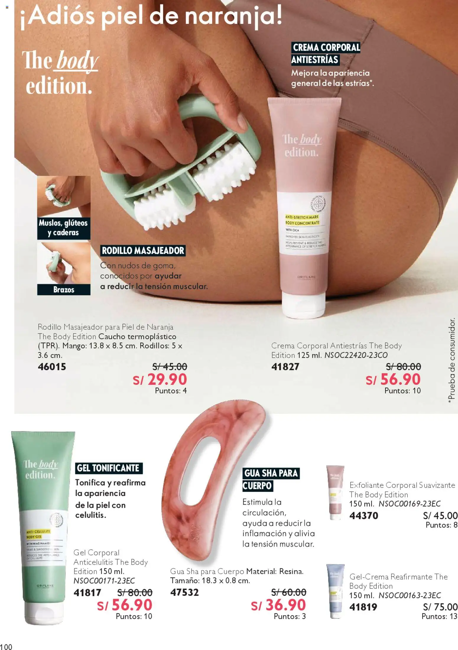 Catálogo Oriflame válido desde 27.12.2025 | Página: 100 | Productos: Exfoliante, Crema